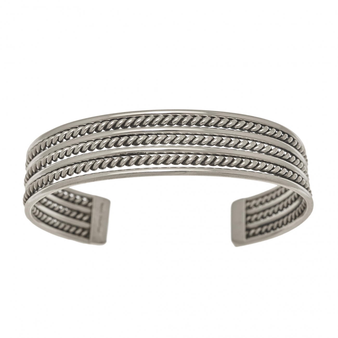 Bracelet Navajo pour homme en argent BRw101 - Harpo Paris