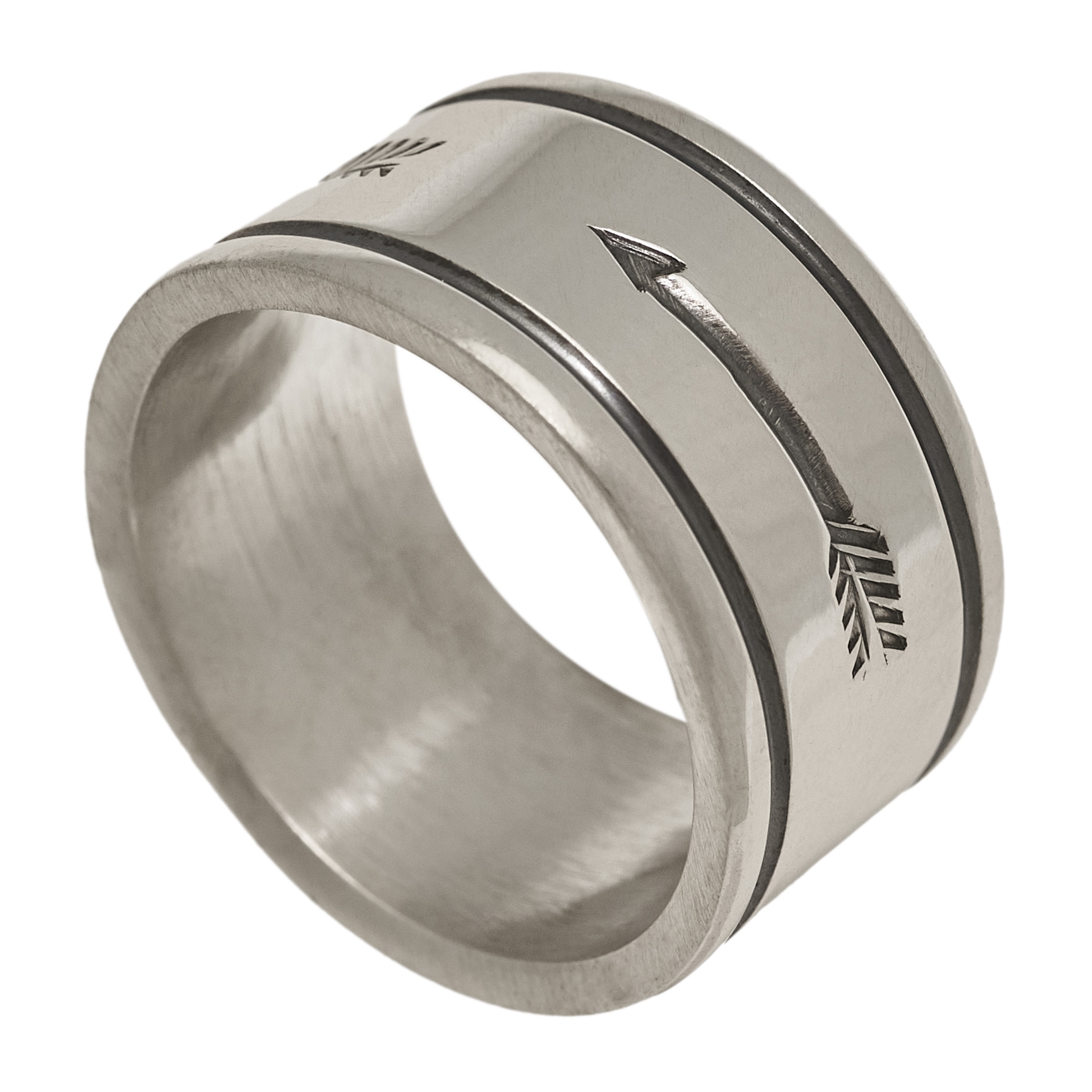 Navajo ring in silver for men BA1398 - Harpo Paris