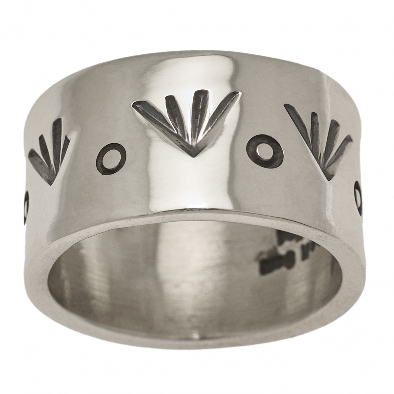 Bague Navajo en argent pour homme BA1399 - Harpo Paris