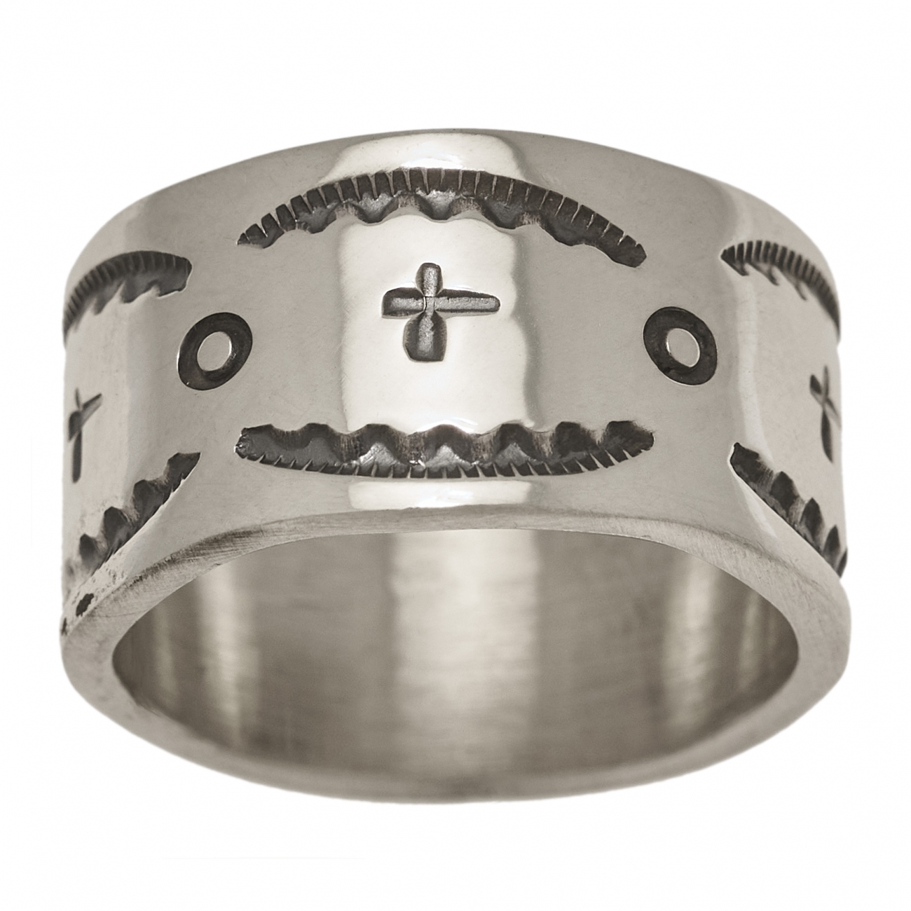 Navajo ring for men in sterling silver BA1400 - Harpo Paris