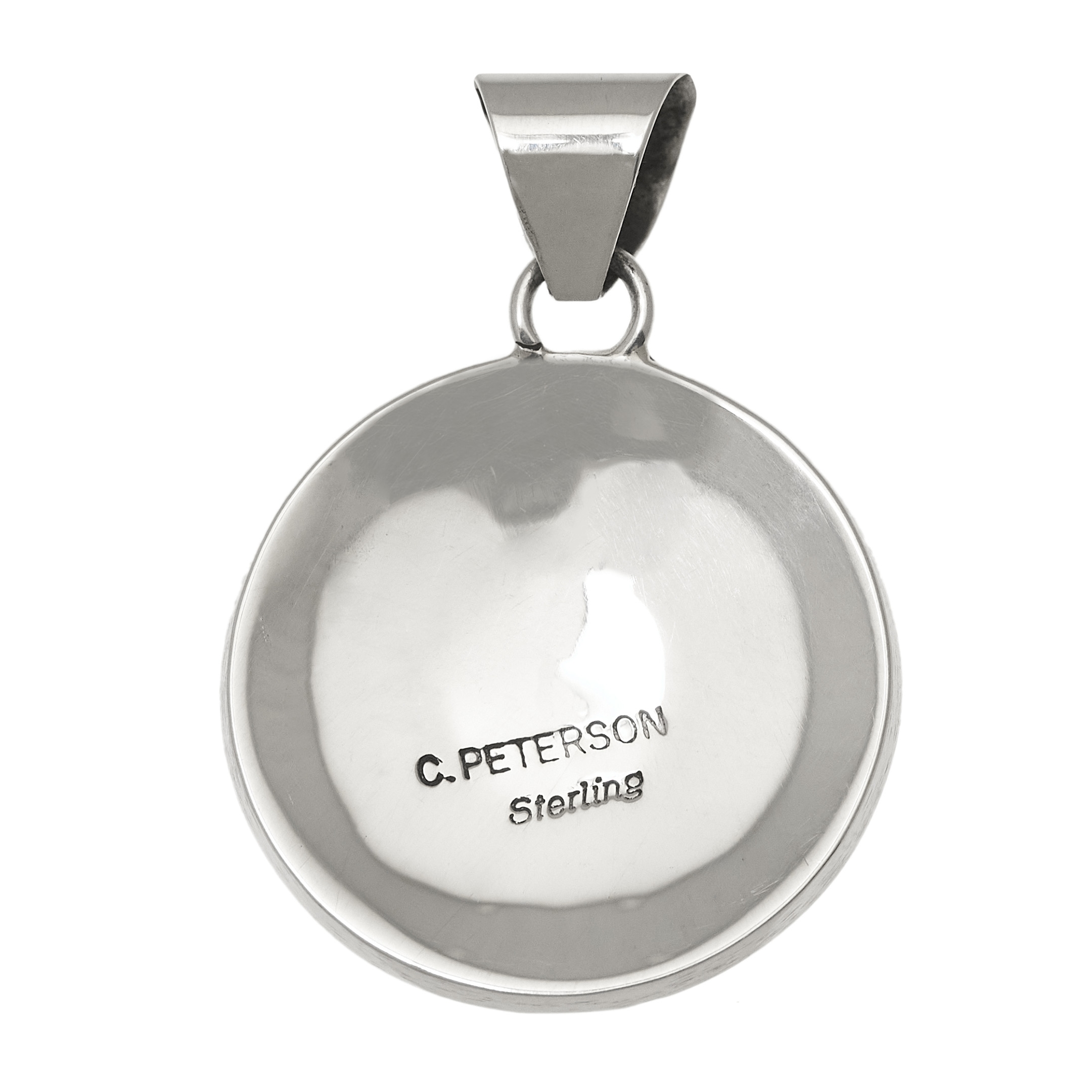 PE489 Sunface silver pendant - Harpo Paris