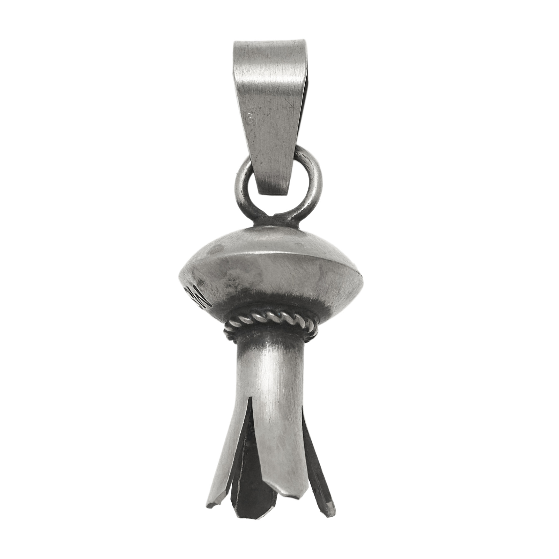 Mat silver pendant PE502 - Harpo Paris