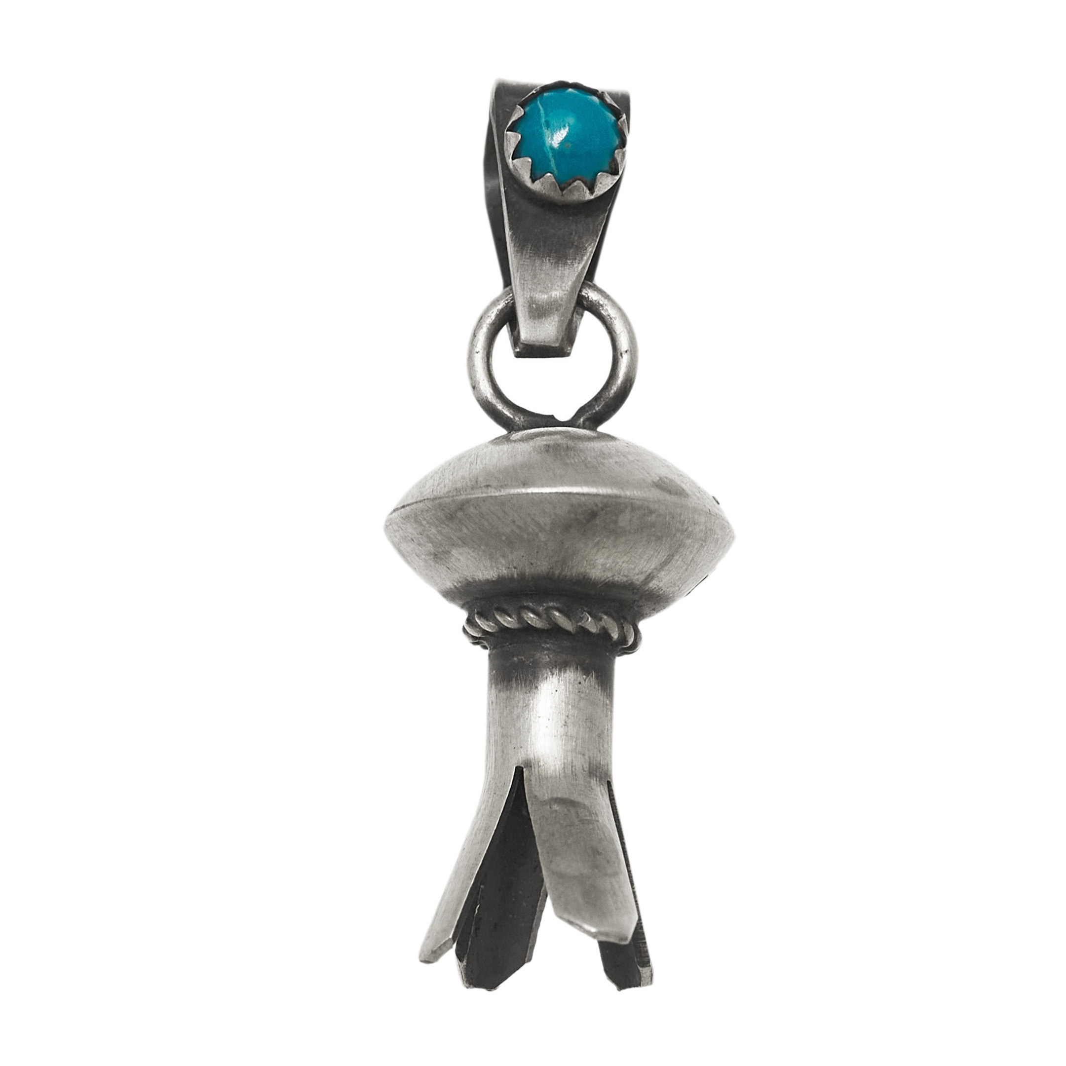 Mat silver pendant PE502 - Harpo Paris