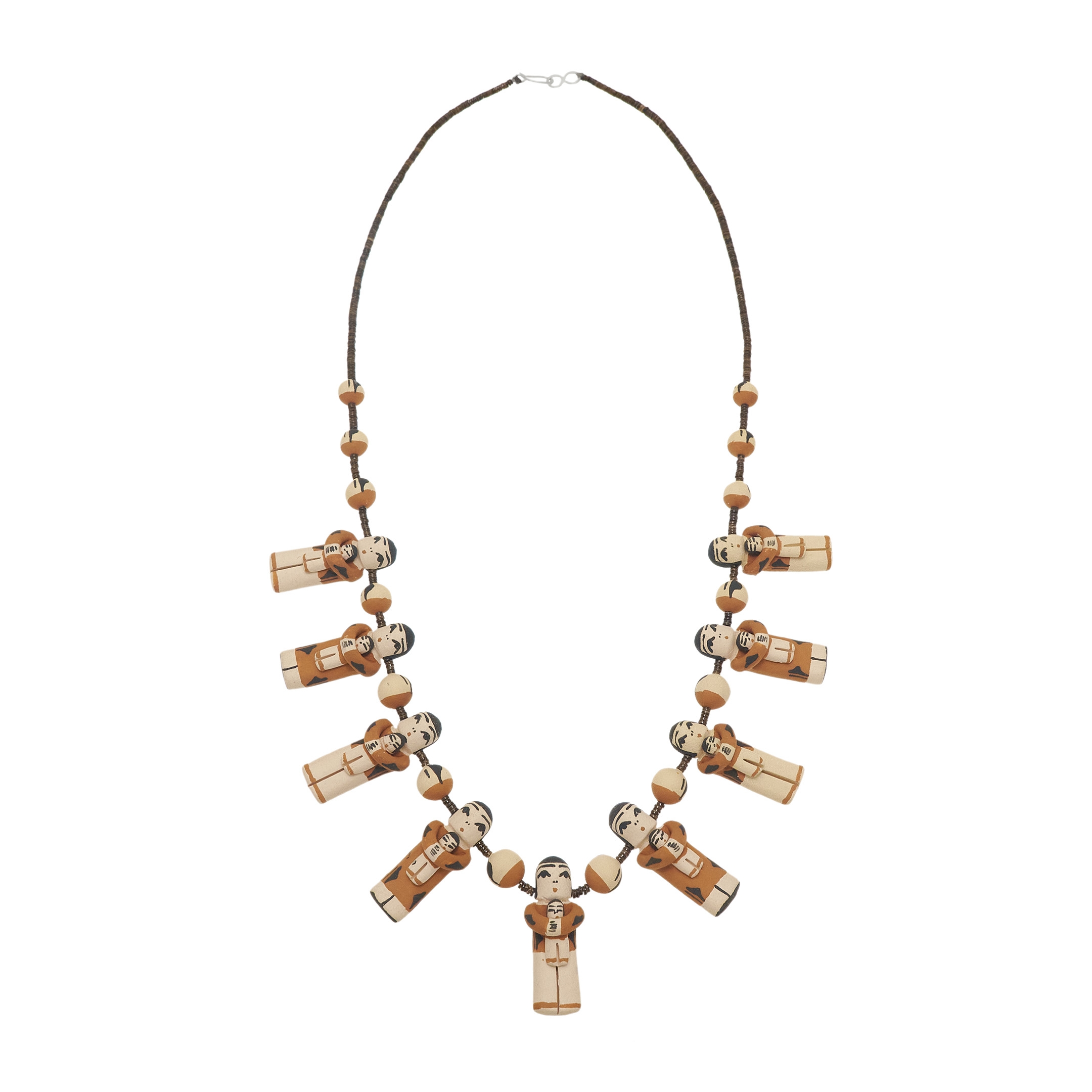 CO227 Jemez pottery necklace - Harpo Paris