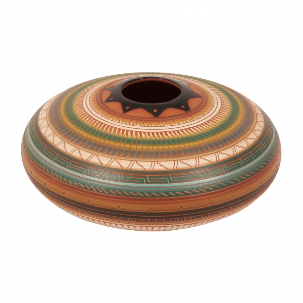 DECO163 Navajo etched pottery - Harpo Paris