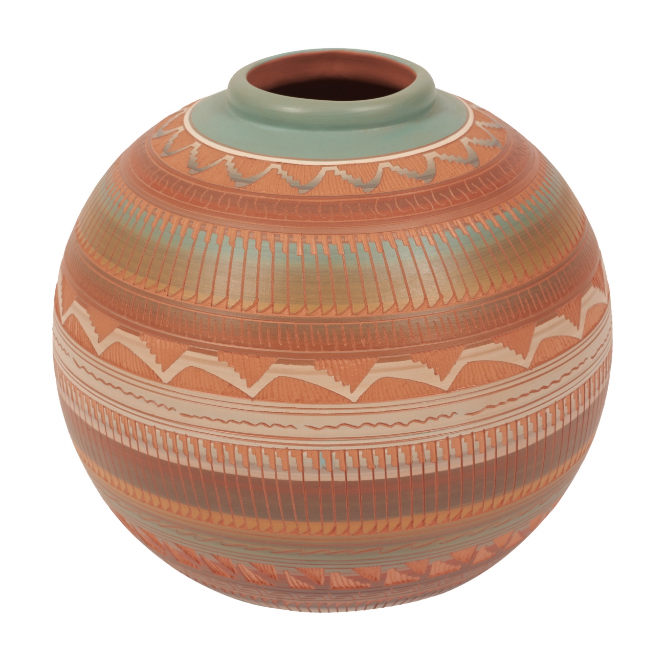 Navajo etched pottery DECO164 - Harpo Paris