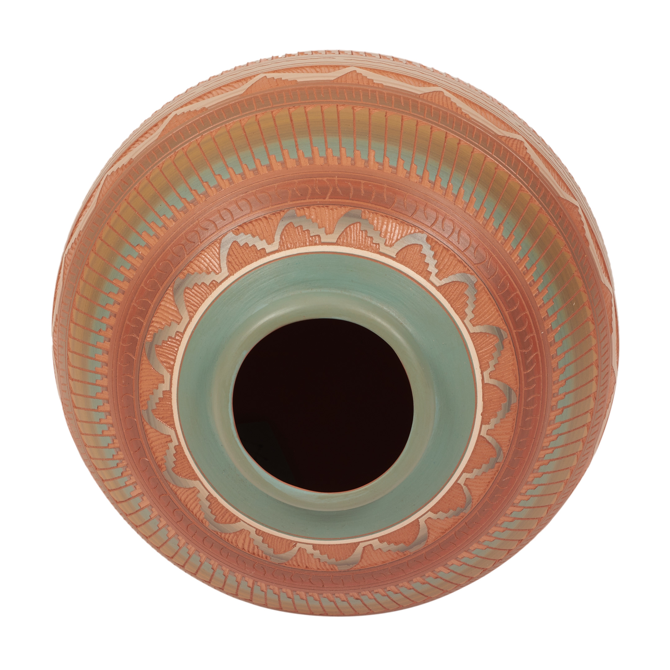 DECO164 Navajo etched pottery - Harpo Paris