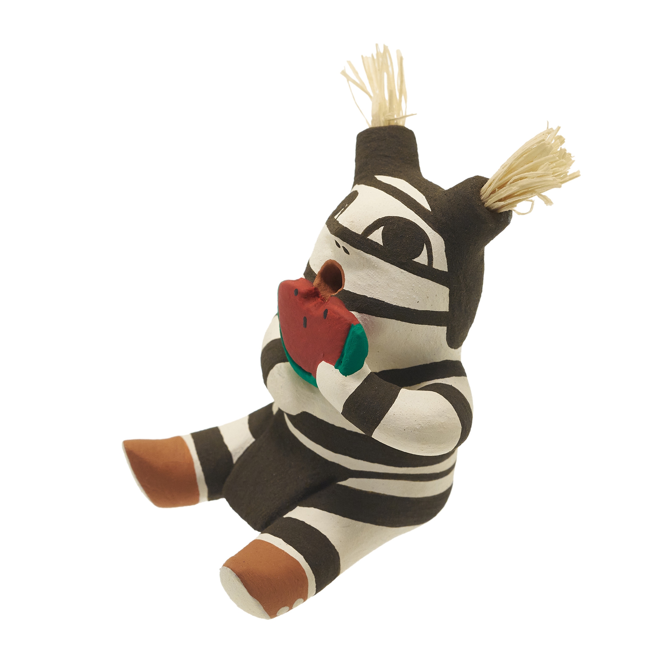 DECO169 Harpo Koshari Kachina clown pottery