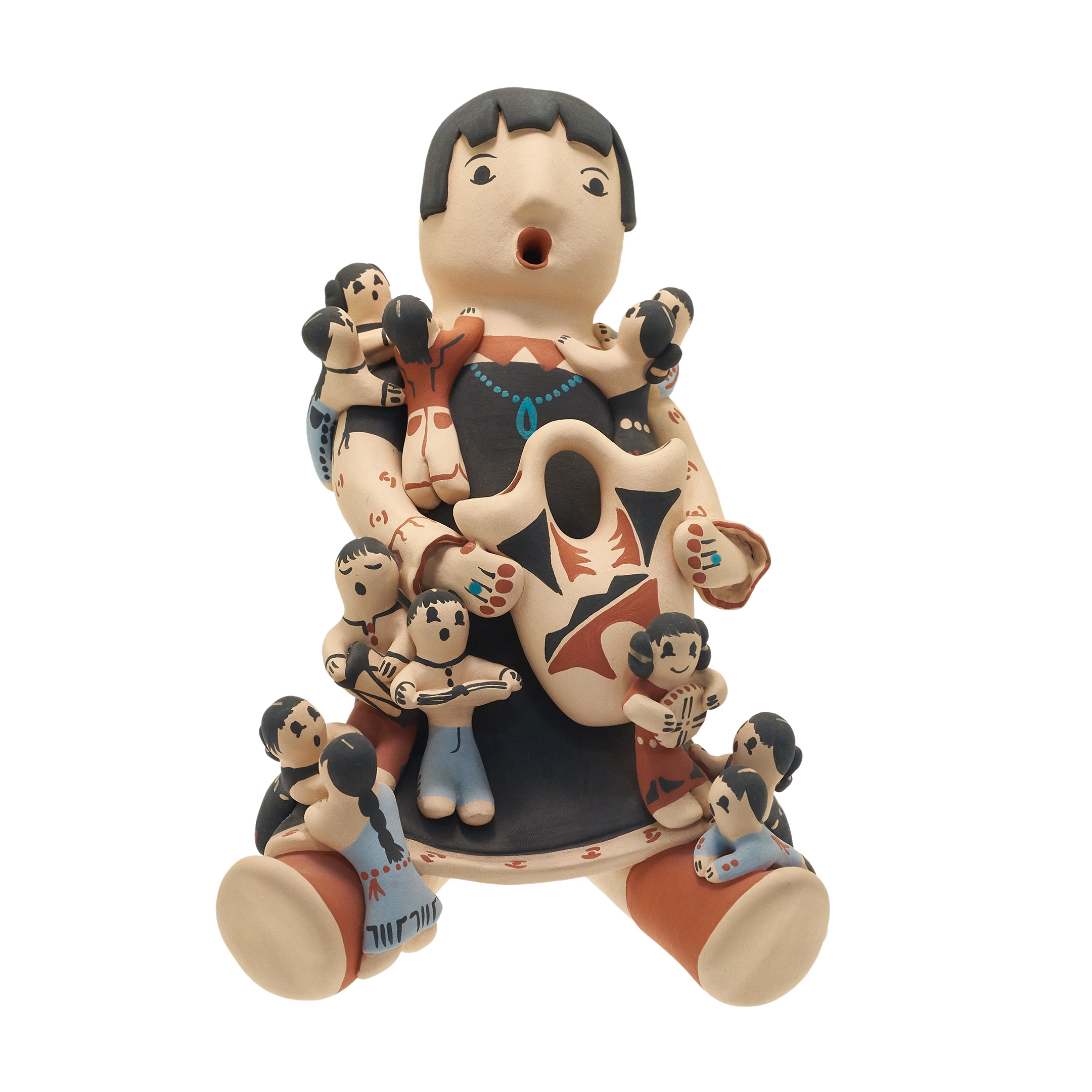 DECO170 pottery Story Teller - Harpo Paris