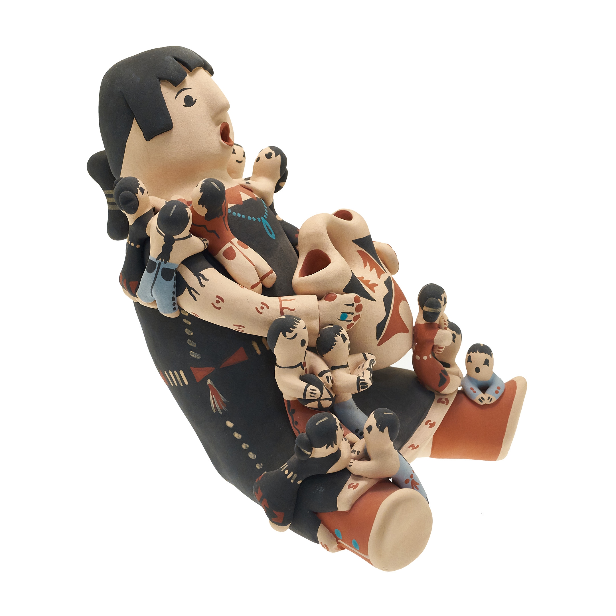 DECO170 pottery Story Teller - Harpo Paris