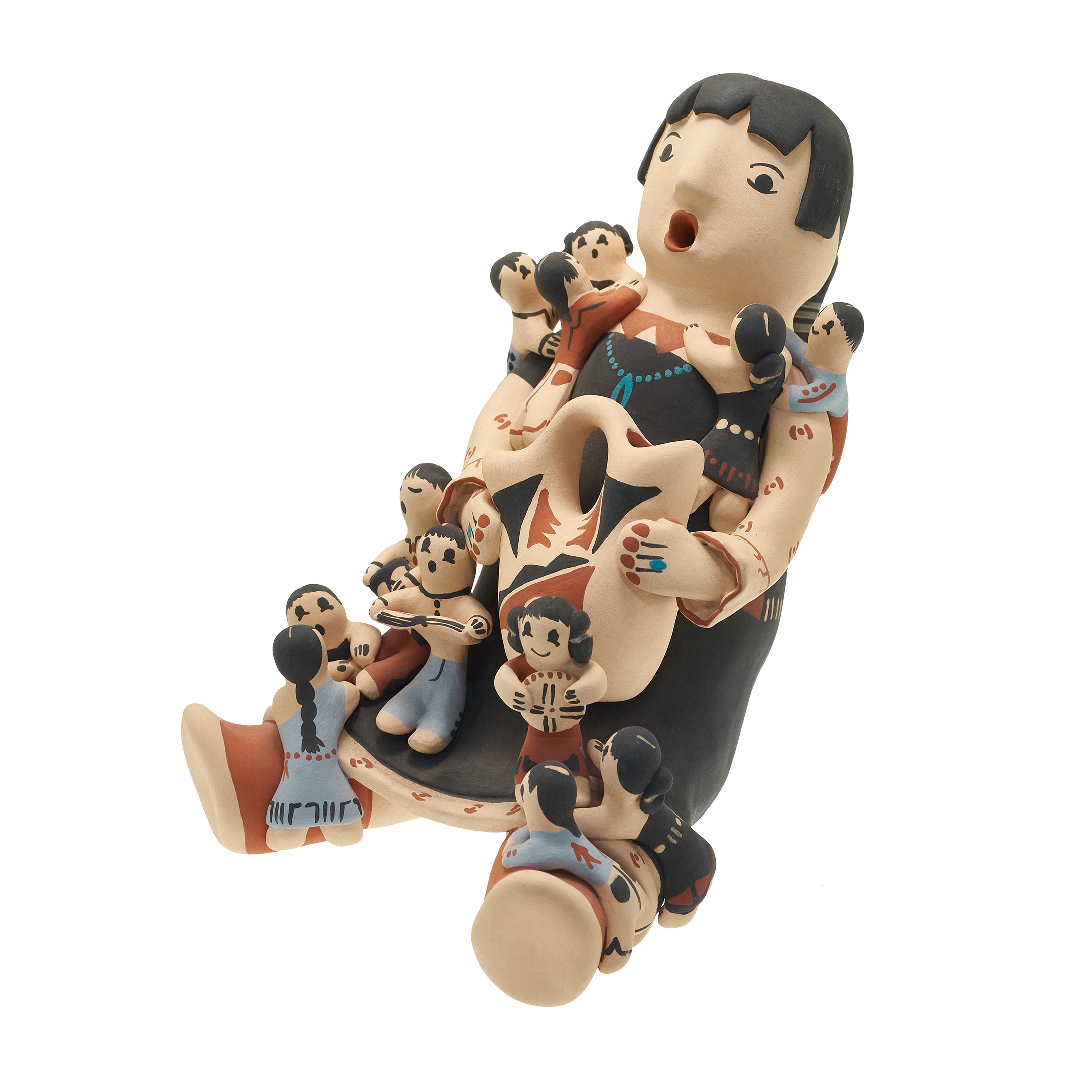 DECO170 pottery Story Teller - Harpo Paris