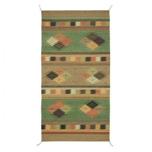 Natural wool Zapotec rug T93 DECO179 - Harpo Paris