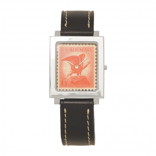 M01 Harpo collector watch, 6 cents Bald eagle  stamp - Harpo Paris