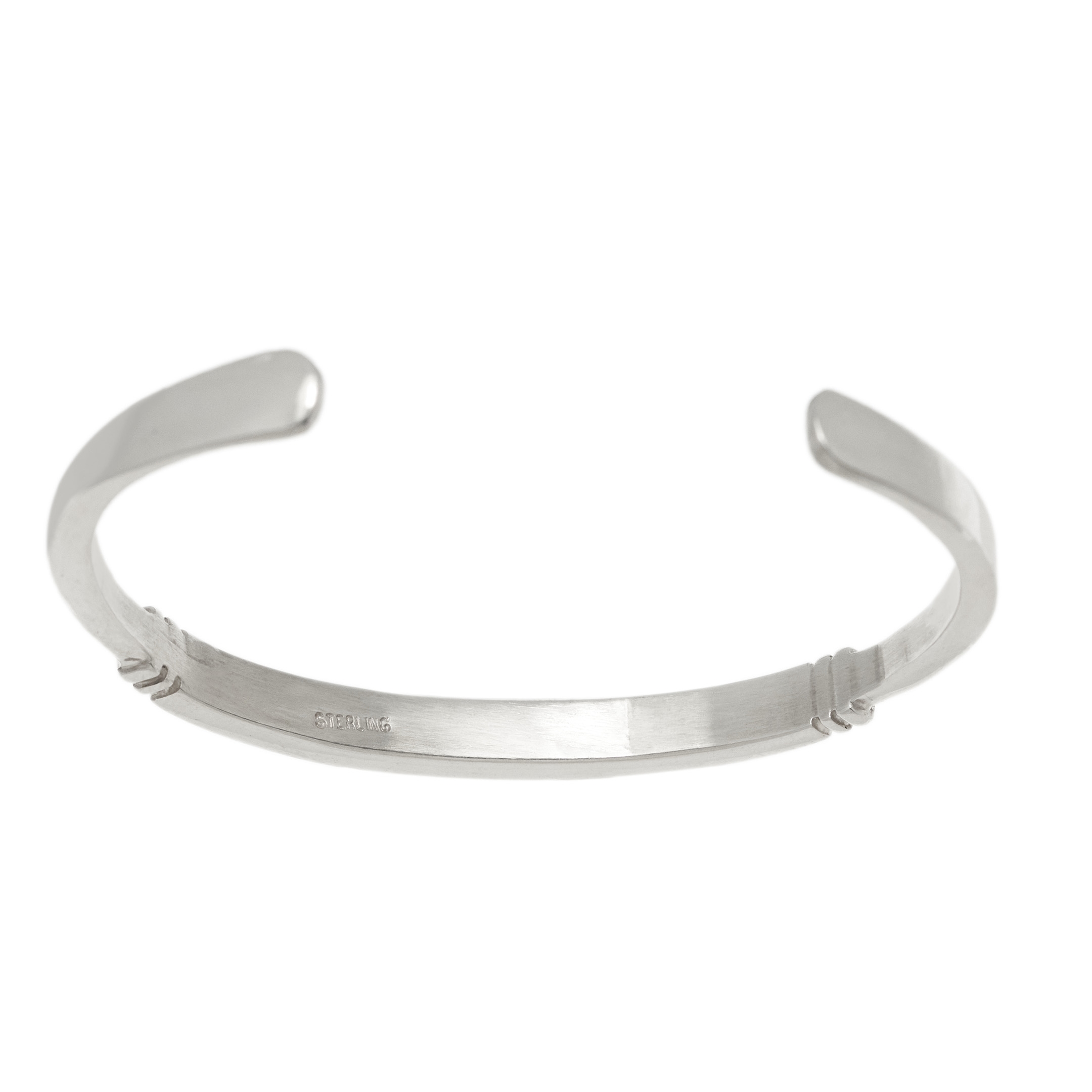 BR845 bracelet marqueterie et argent - Harpo Paris