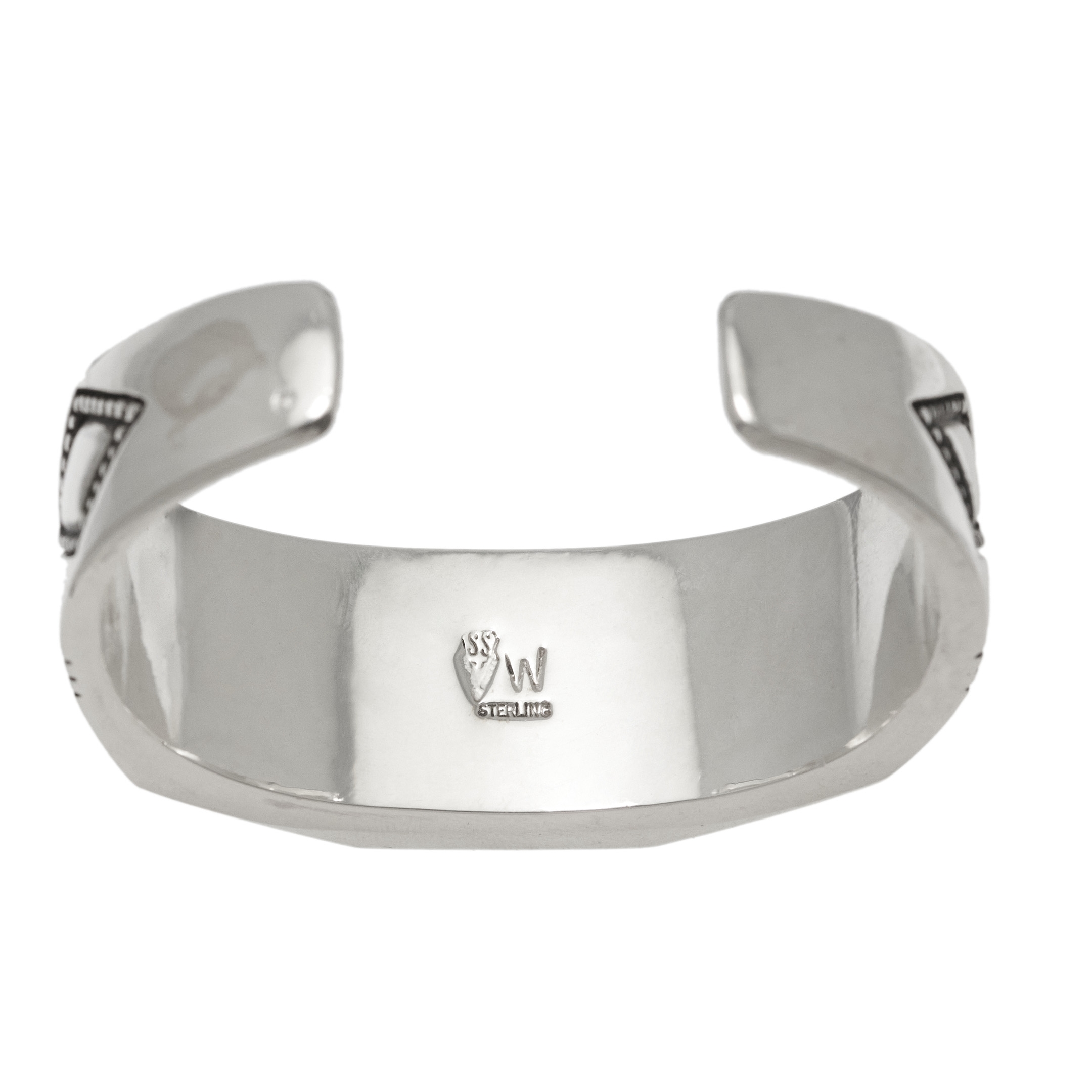 BR835 inlay and silver bracelet - Harpo Paris