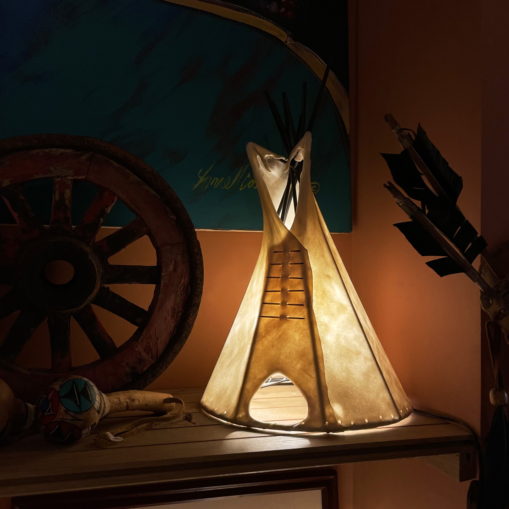 Tipi shade, table lamp DECO174 - Harpo Paris