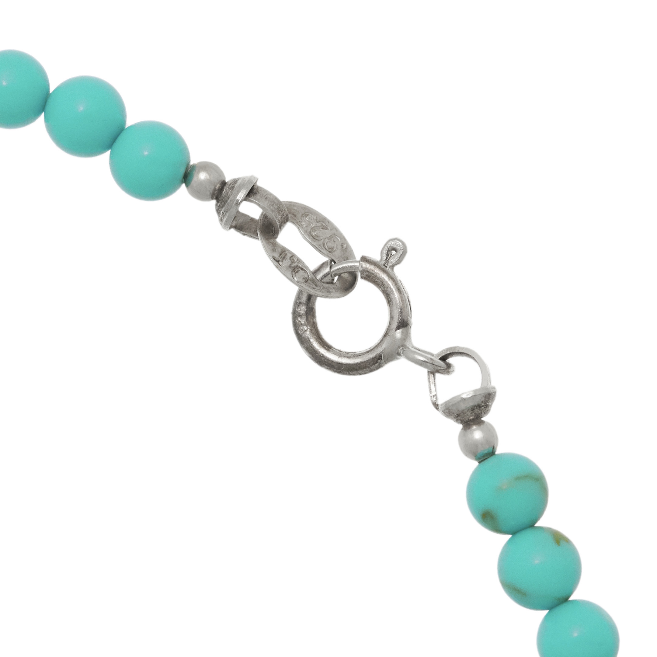 Bracelet en perles de turquoise, B294 - Harpo Paris