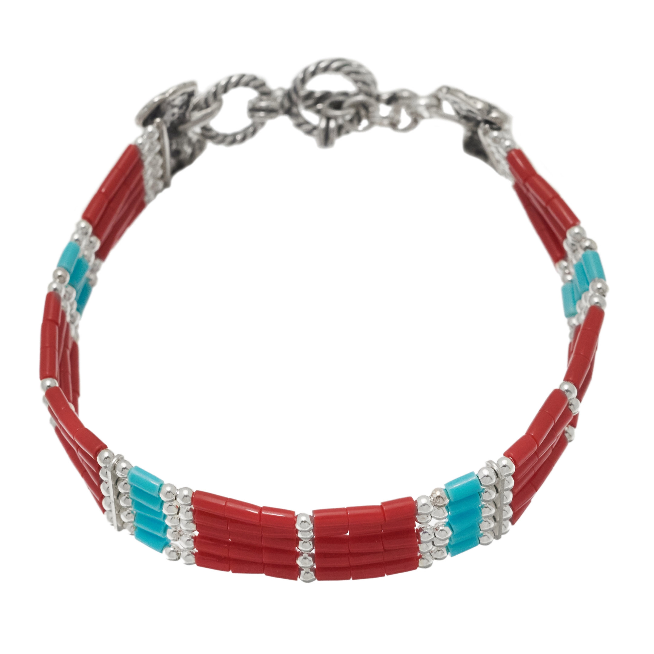 Native american Liquid Silver bracelet. Harpo Paris