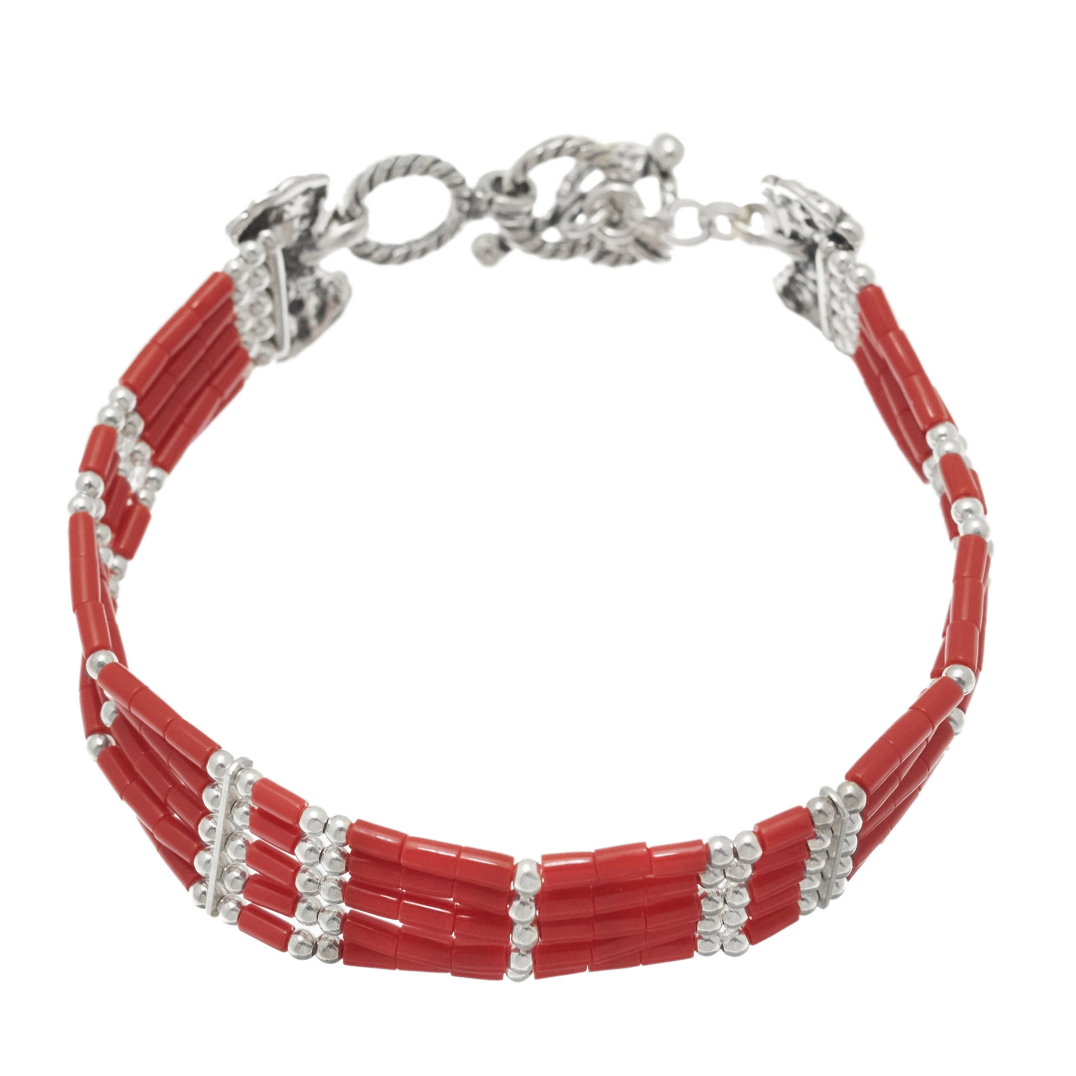 Native american Liquid Silver bracelet. Harpo Paris