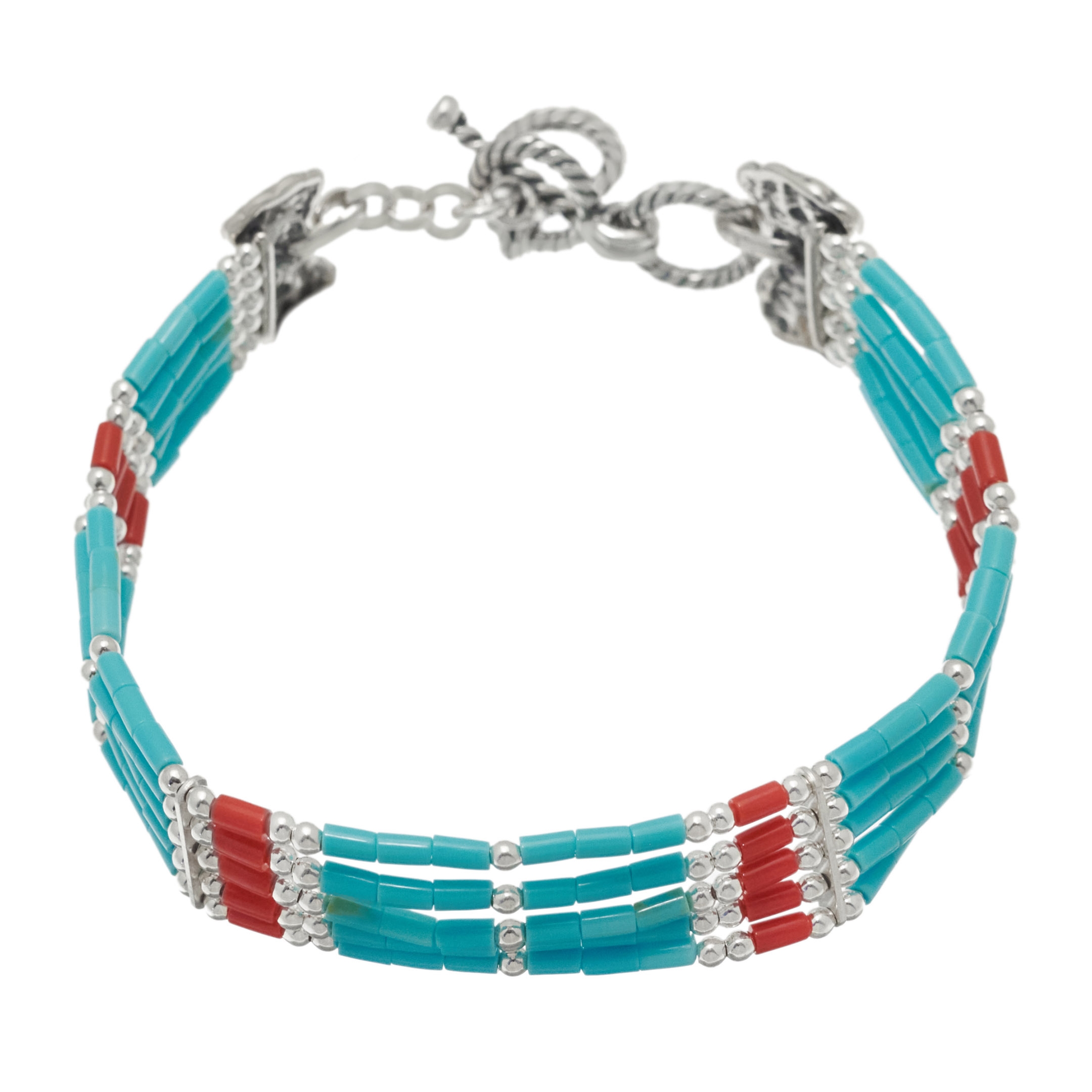 Native american Liquid Silver bracelet. Harpo Paris