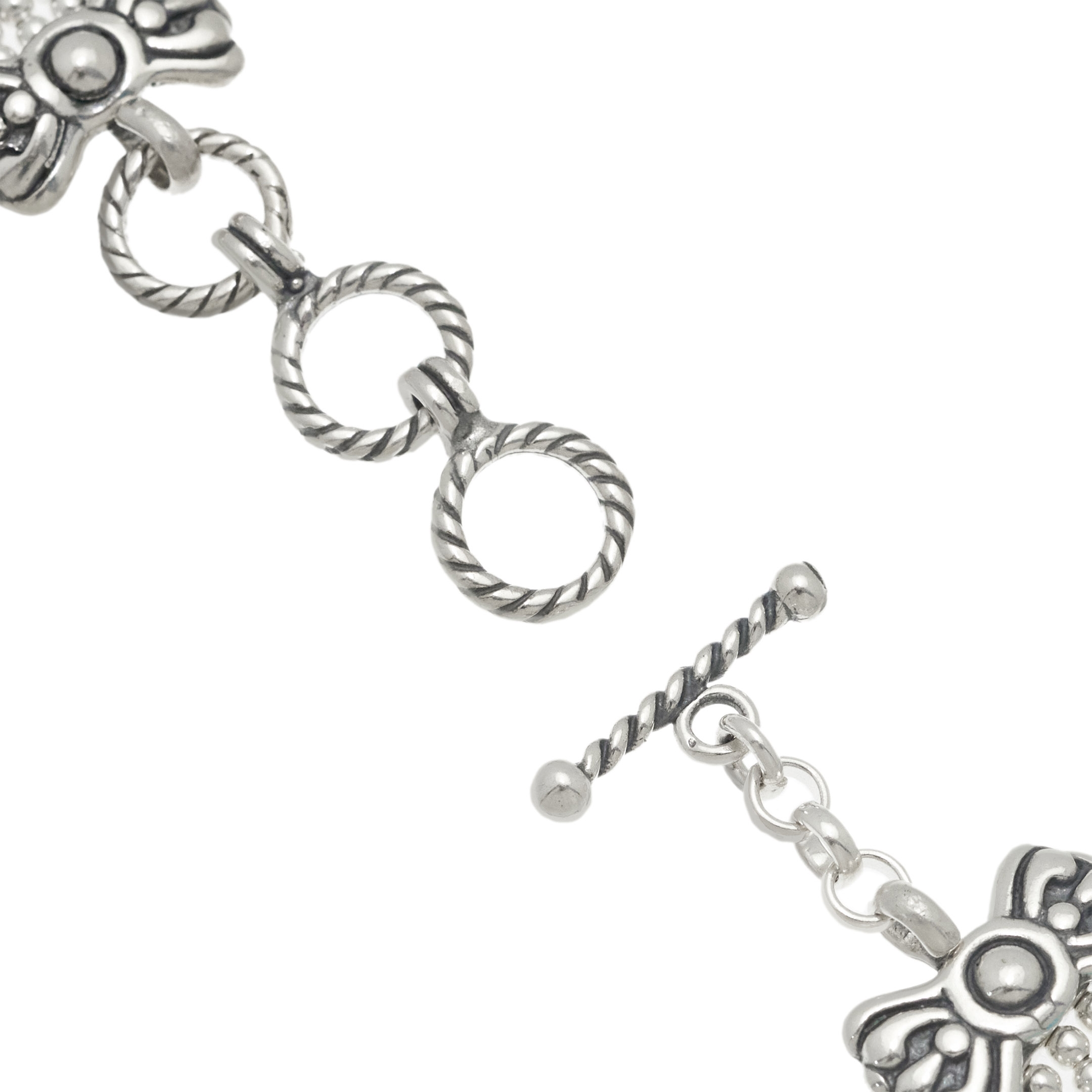 Native american Liquid Silver bracelet. Harpo Paris