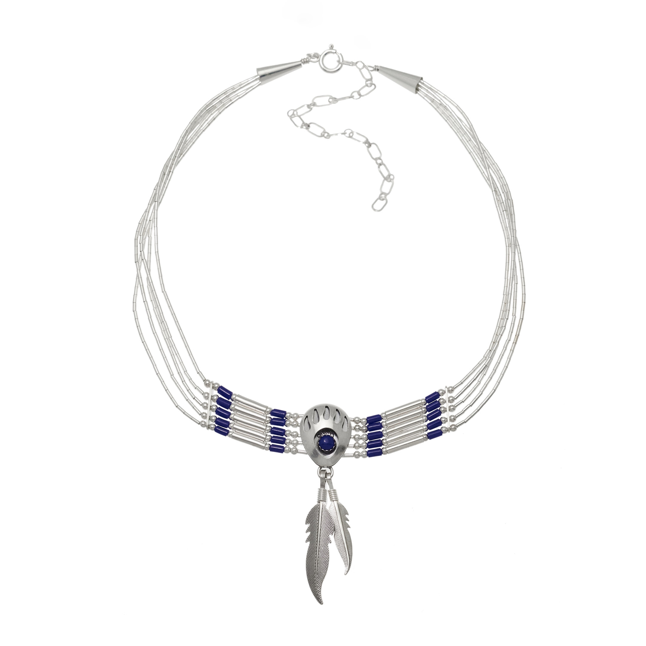 Bear paw chocker necklace N440 - Harpo Paris