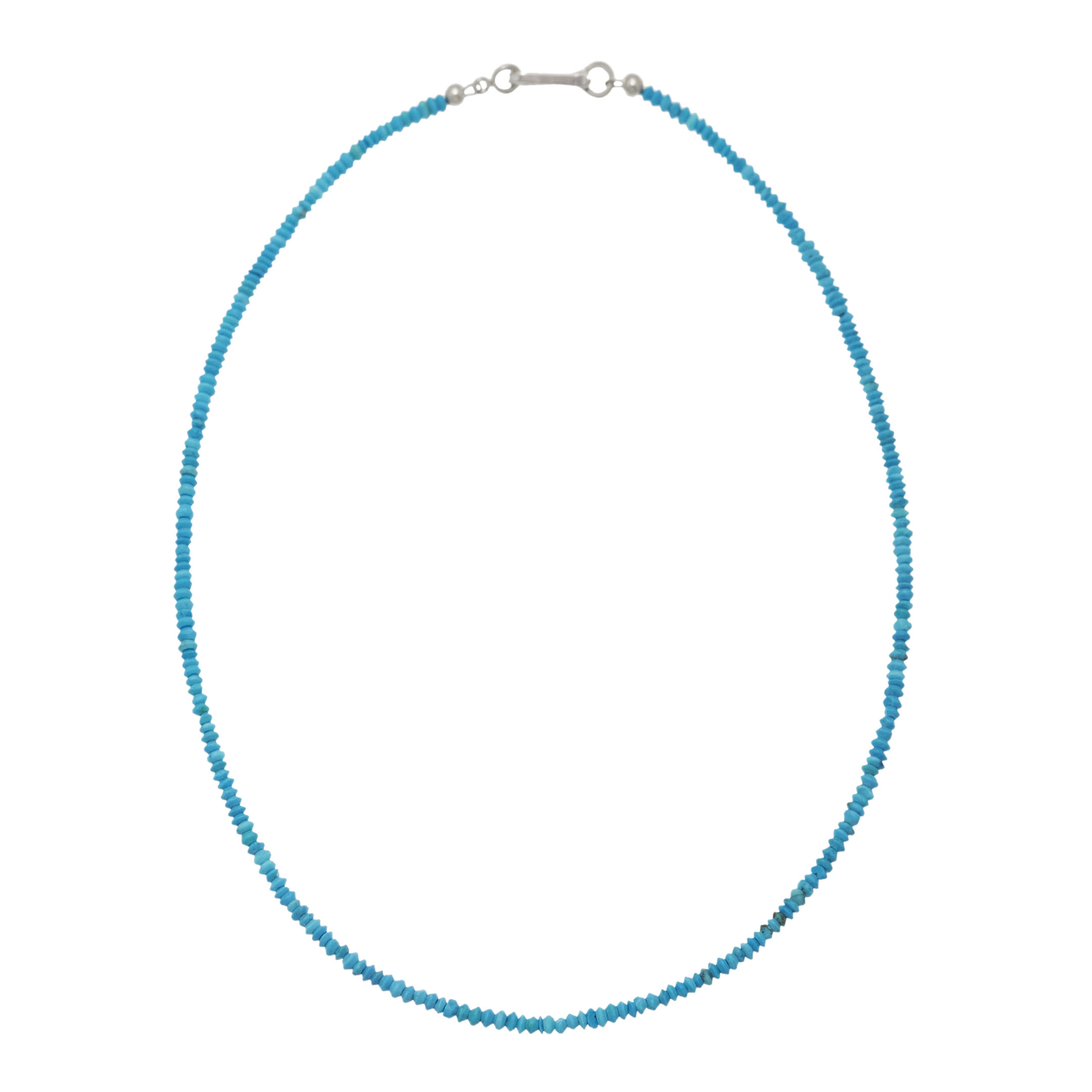 Thin turquoises beads chocker CO234 - Harpo Paris