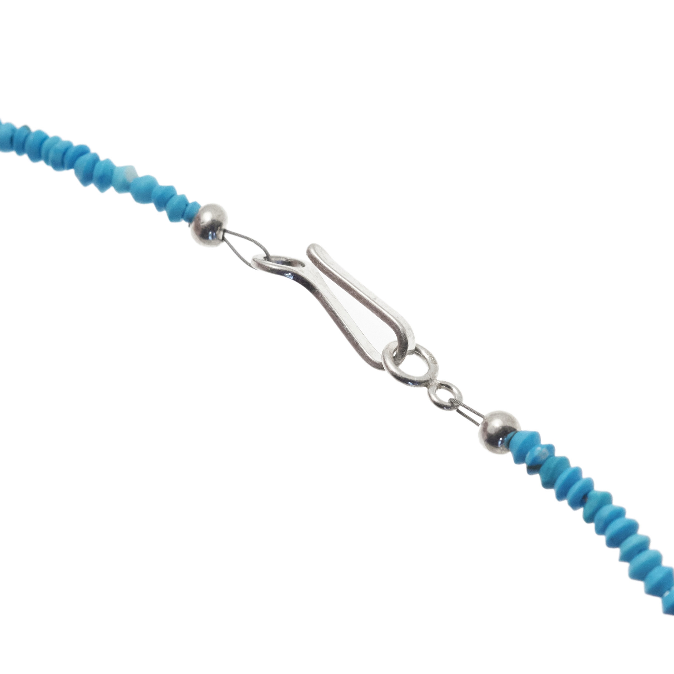 Thin turquoises beads chocker CO234 - Harpo Paris