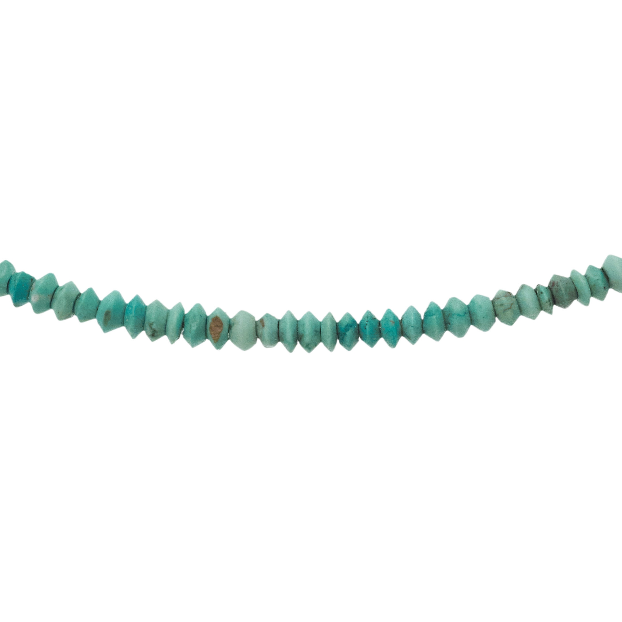 Thin turquoises beads necklace CO239 - Harpo Paris