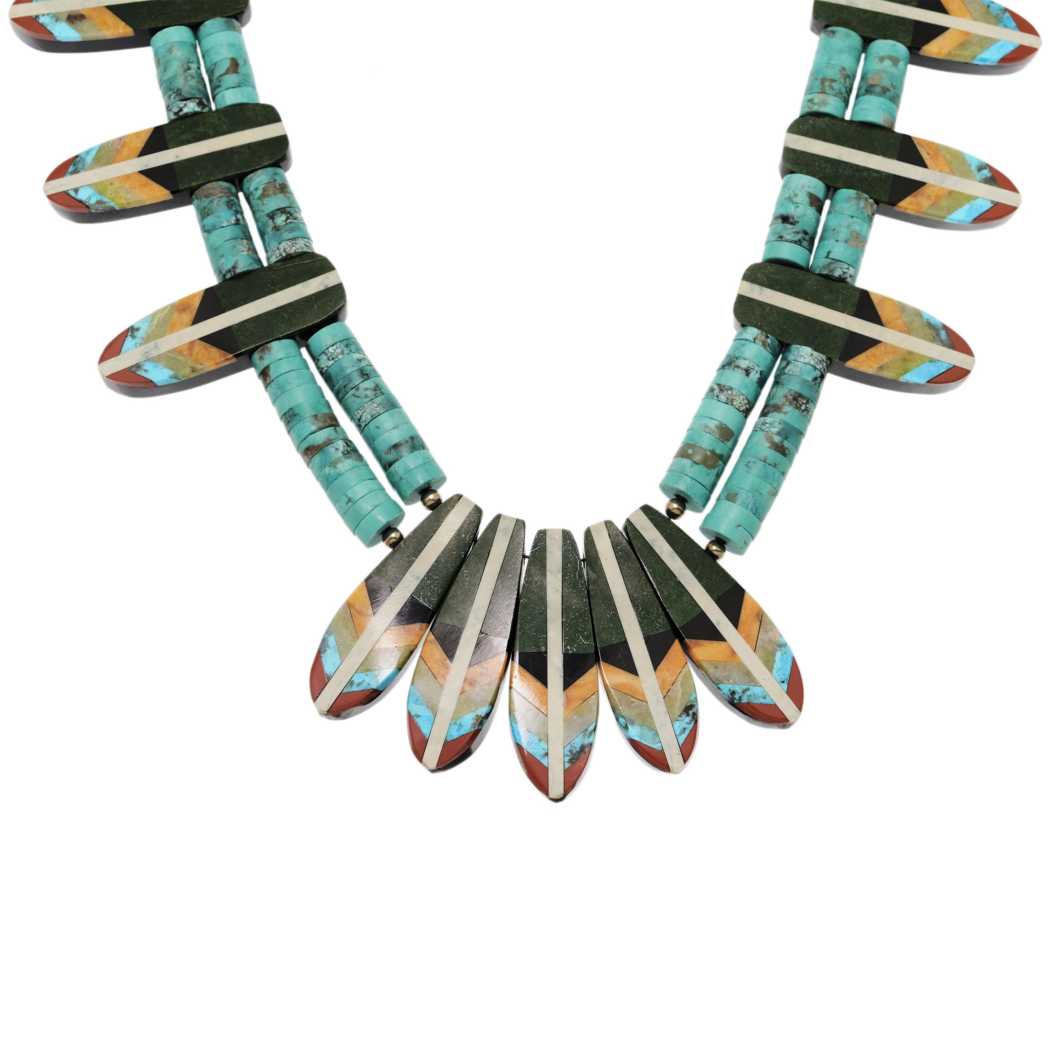 Collier parure plumes colibri CO241 - Harpo Paris