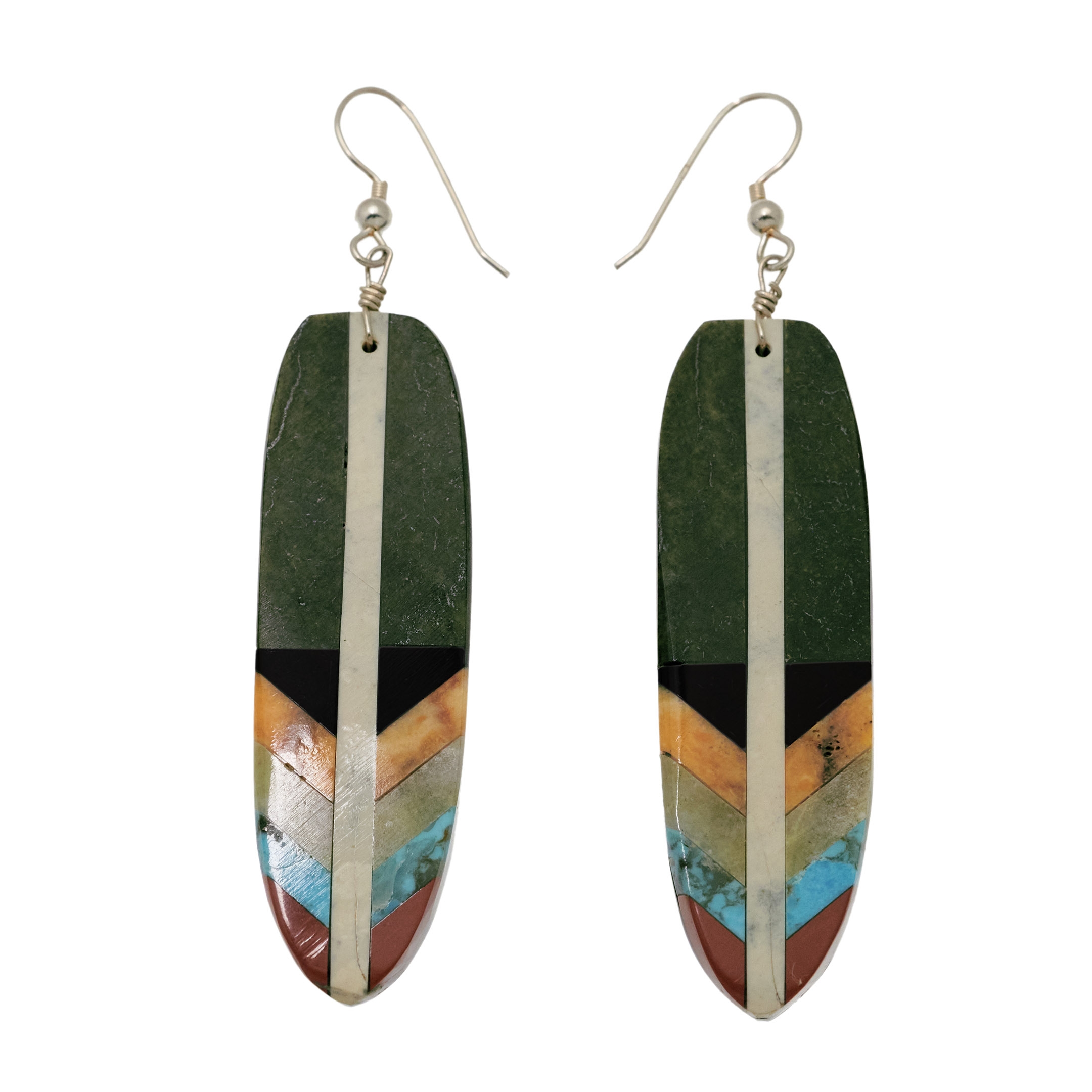 CO241 Harpo hummingbird feather parure necklace