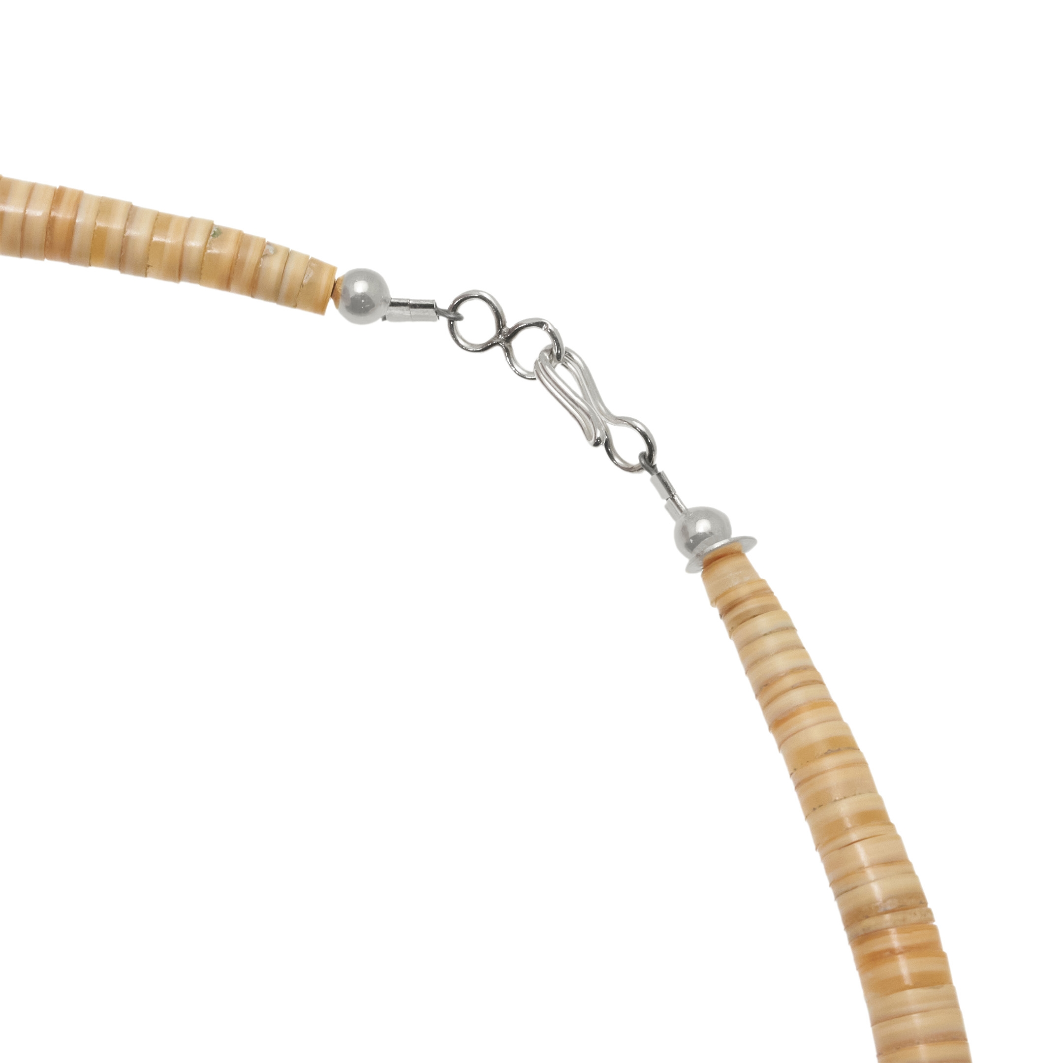 CO246 necklace turquoise and shell beads - Harpo Paris