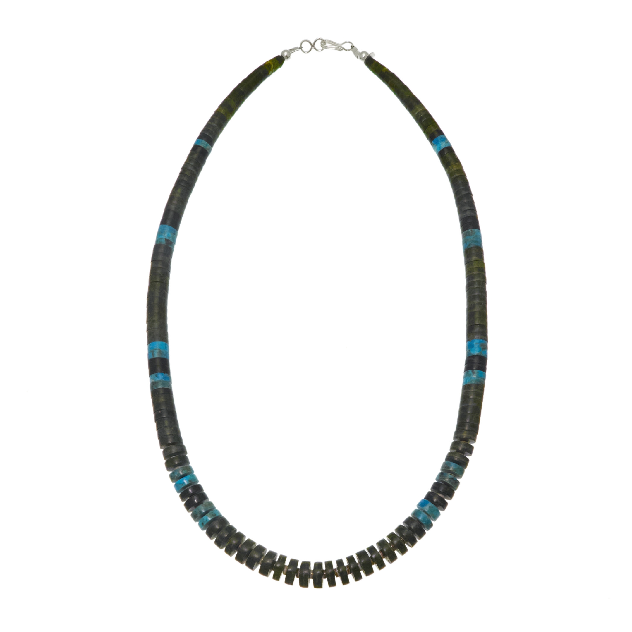 CO244 multistones heishi Harpo necklace - Harpo Paris