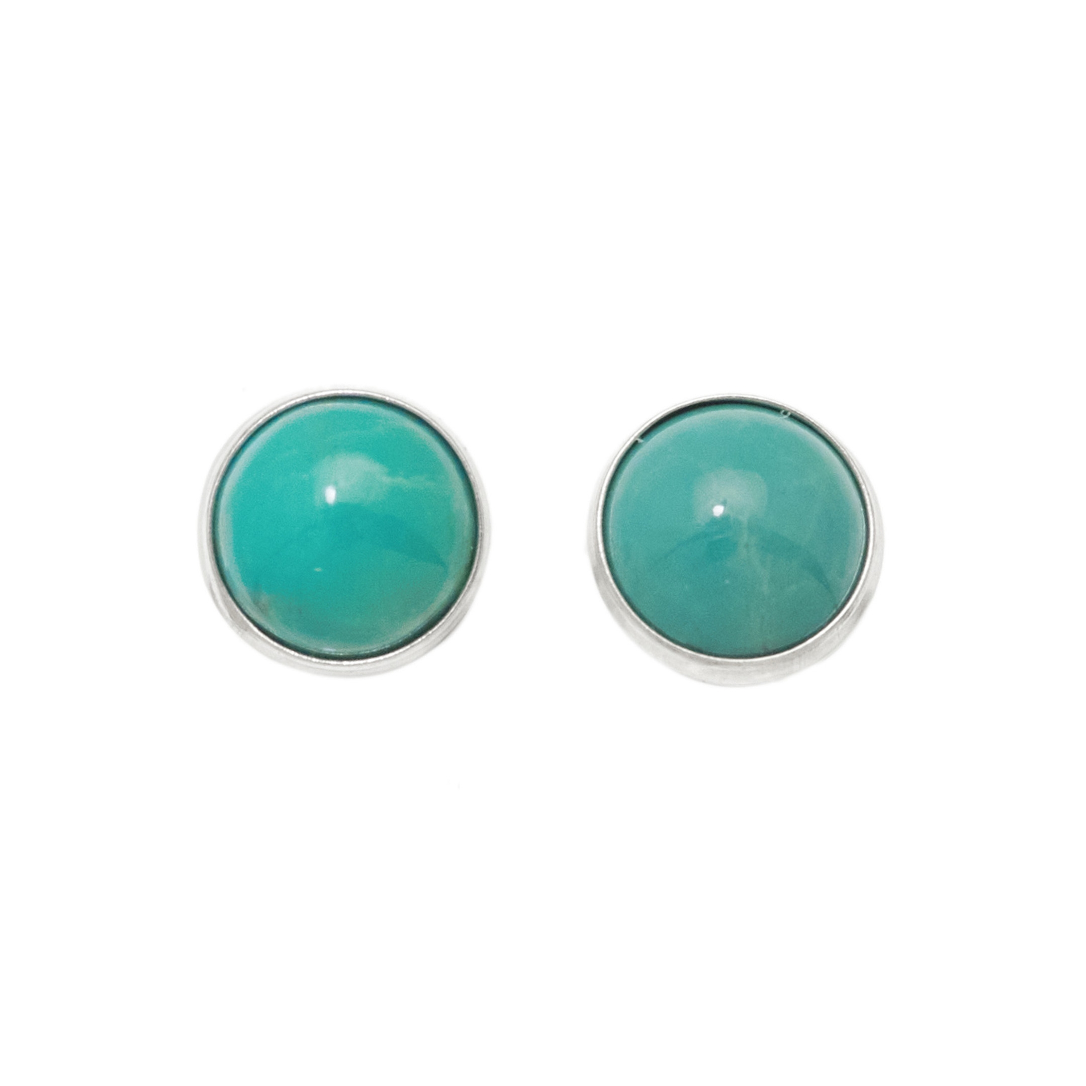 BO386 puces d'oreilles turquoises - Harpo Paris