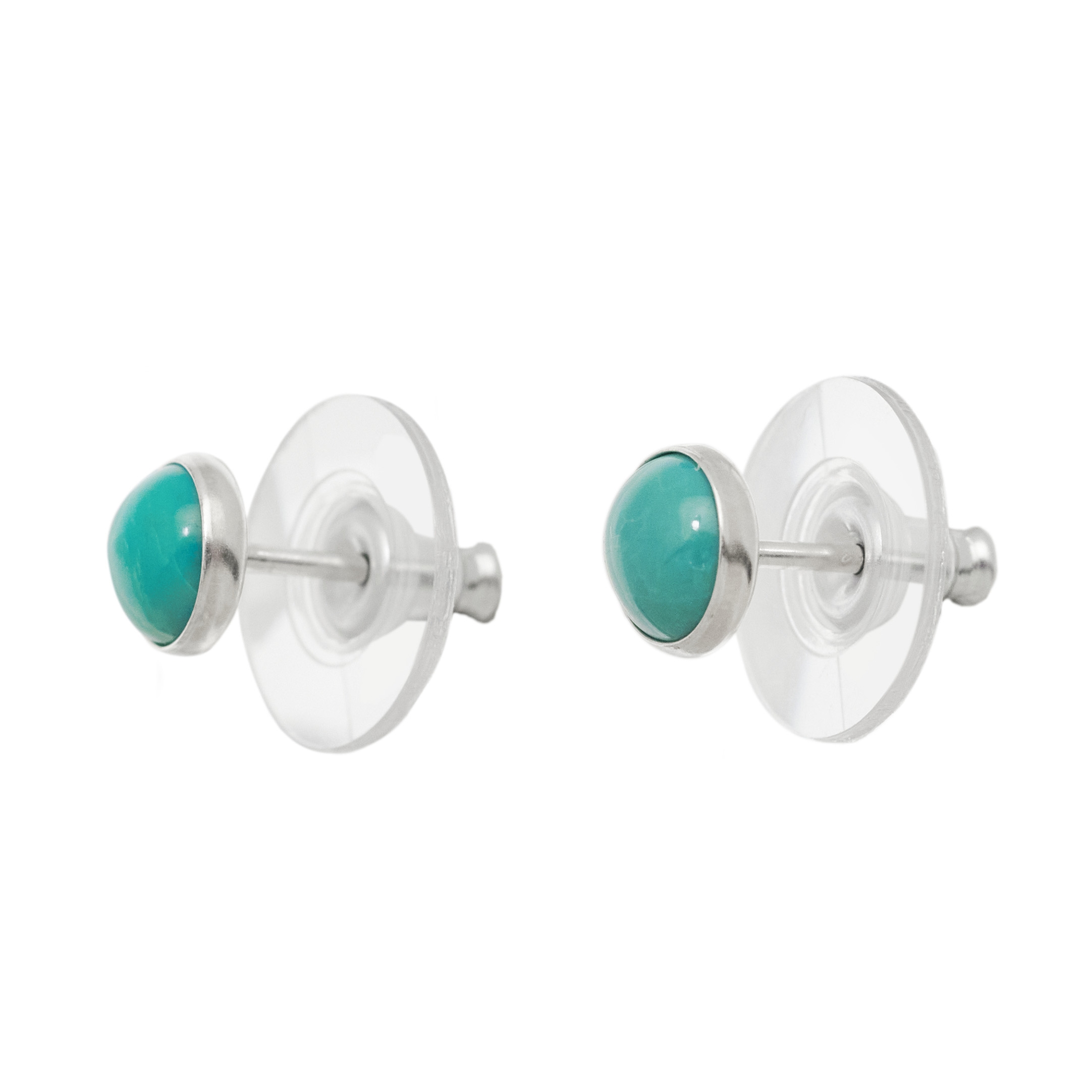 Little turquoise studs BO386 - Harpo Paris