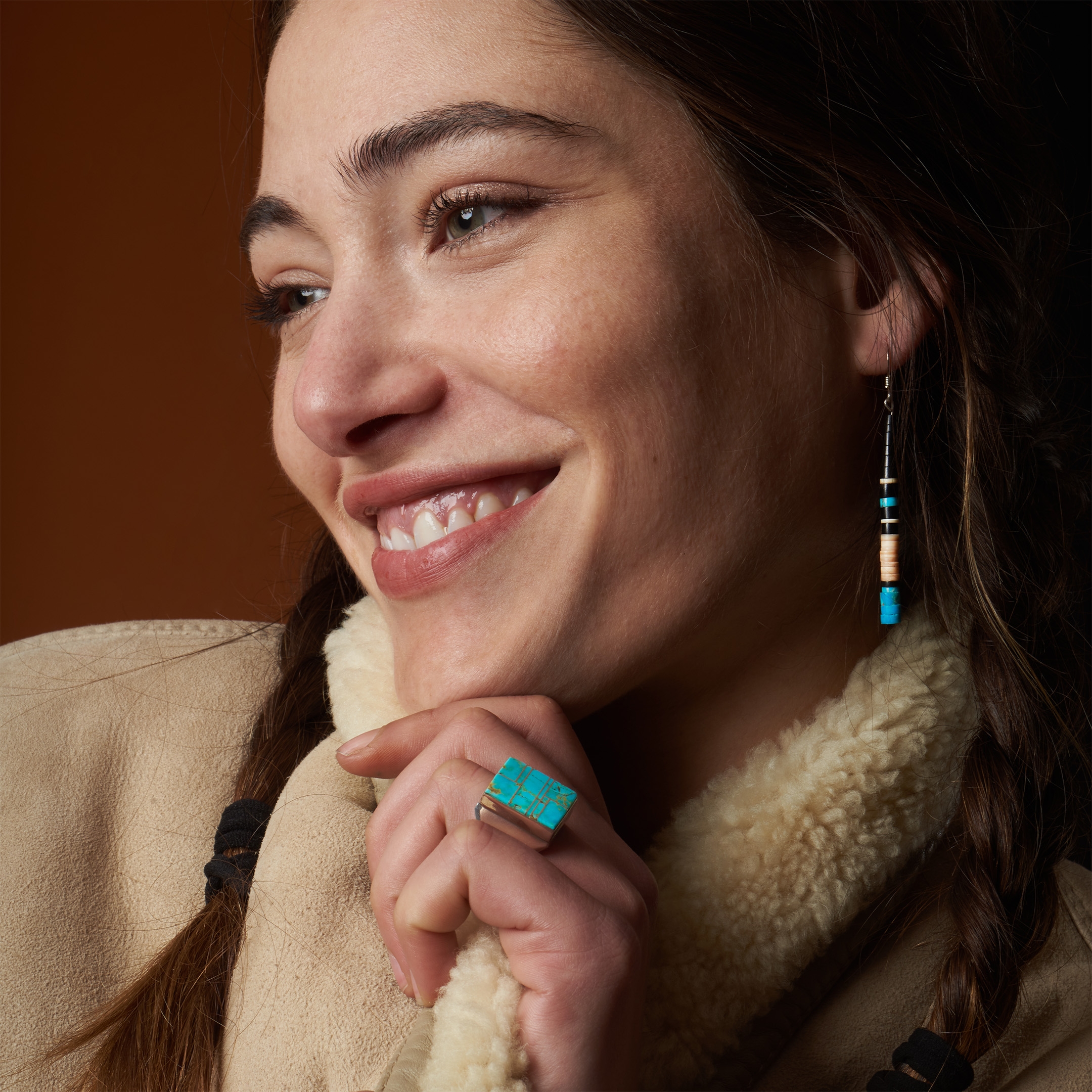 Bague turquoise et argent BA1610 - Harpo Paris