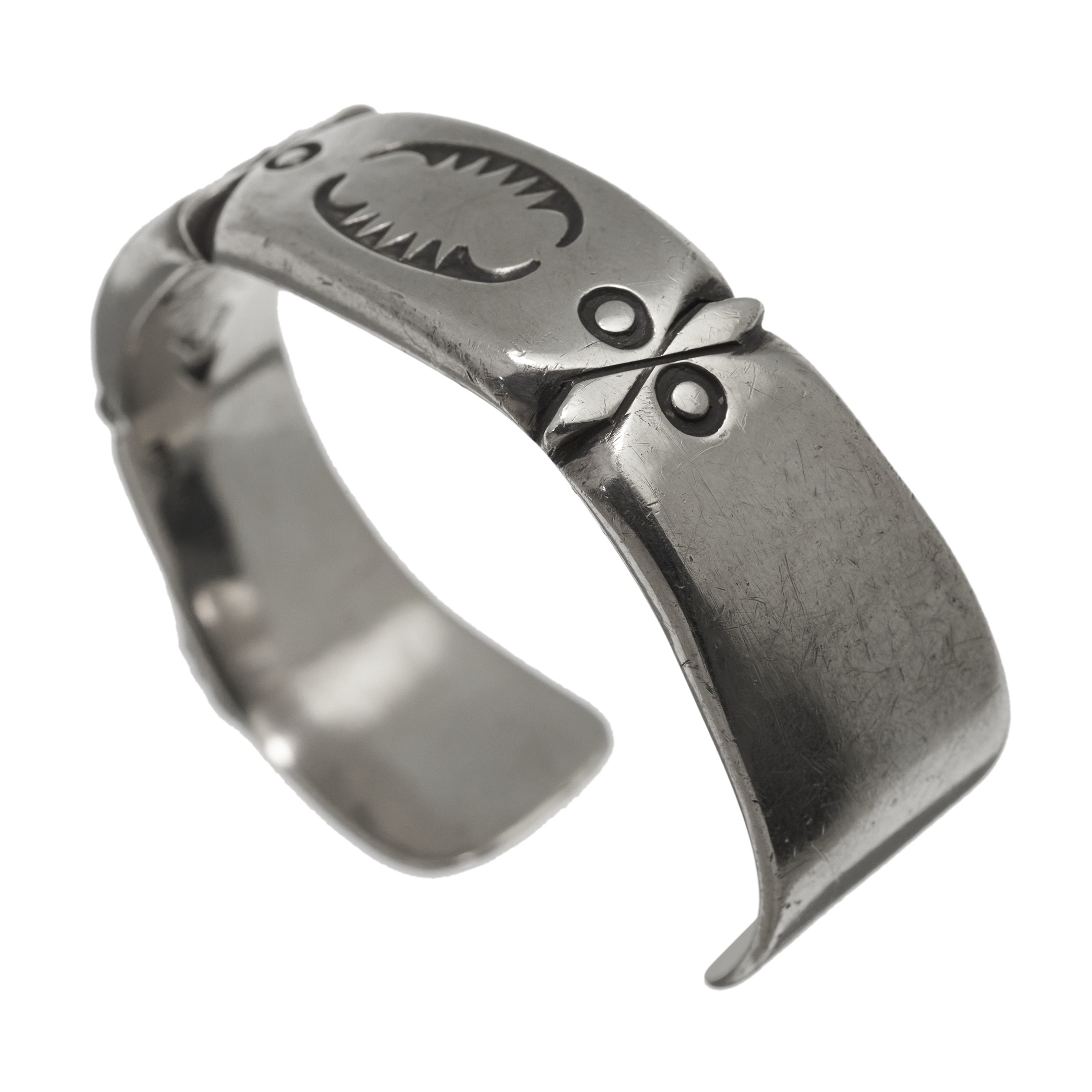 Navajo bracelet in silver BR890 - Harpo Paris