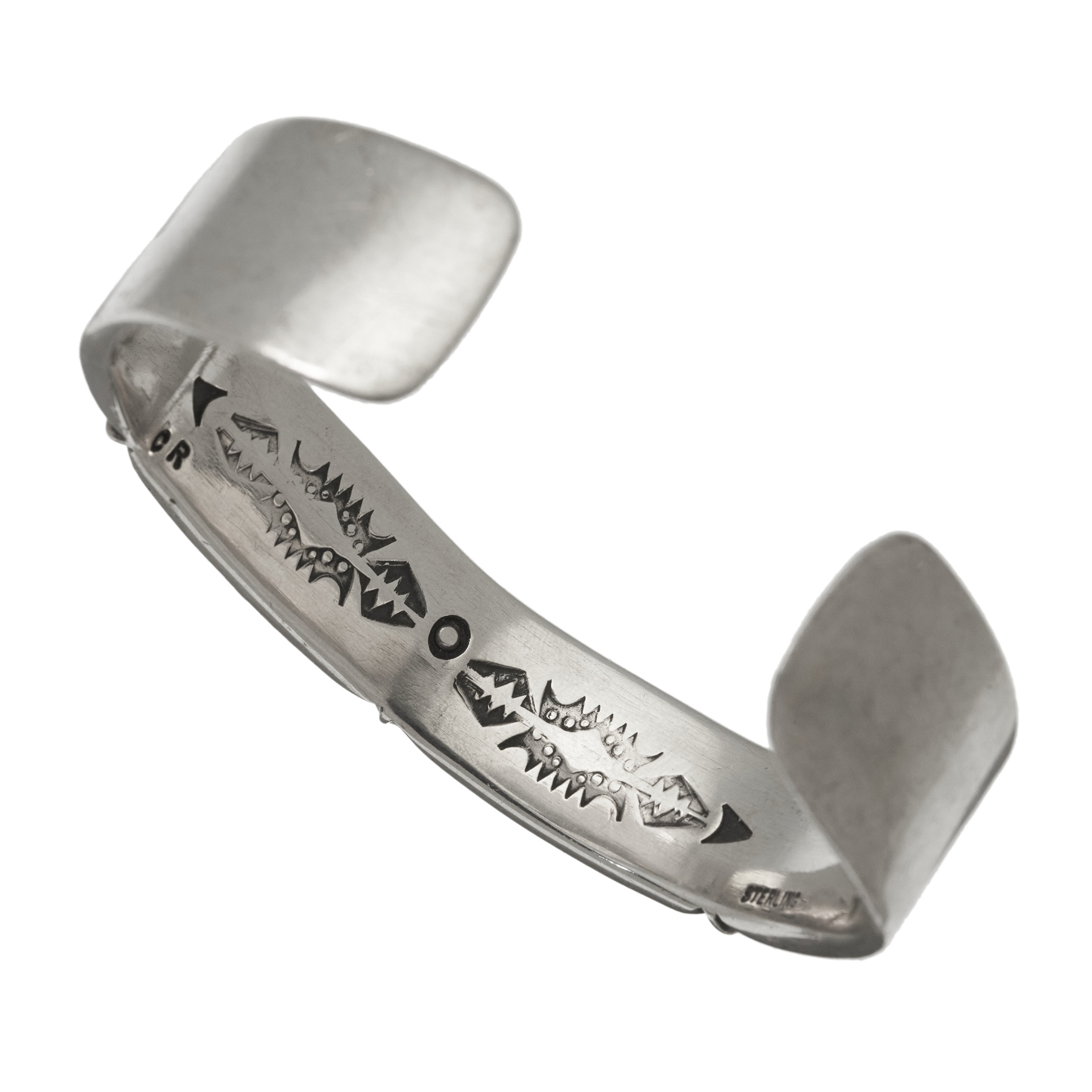 Navajo bracelet in silver BR890 - Harpo Paris