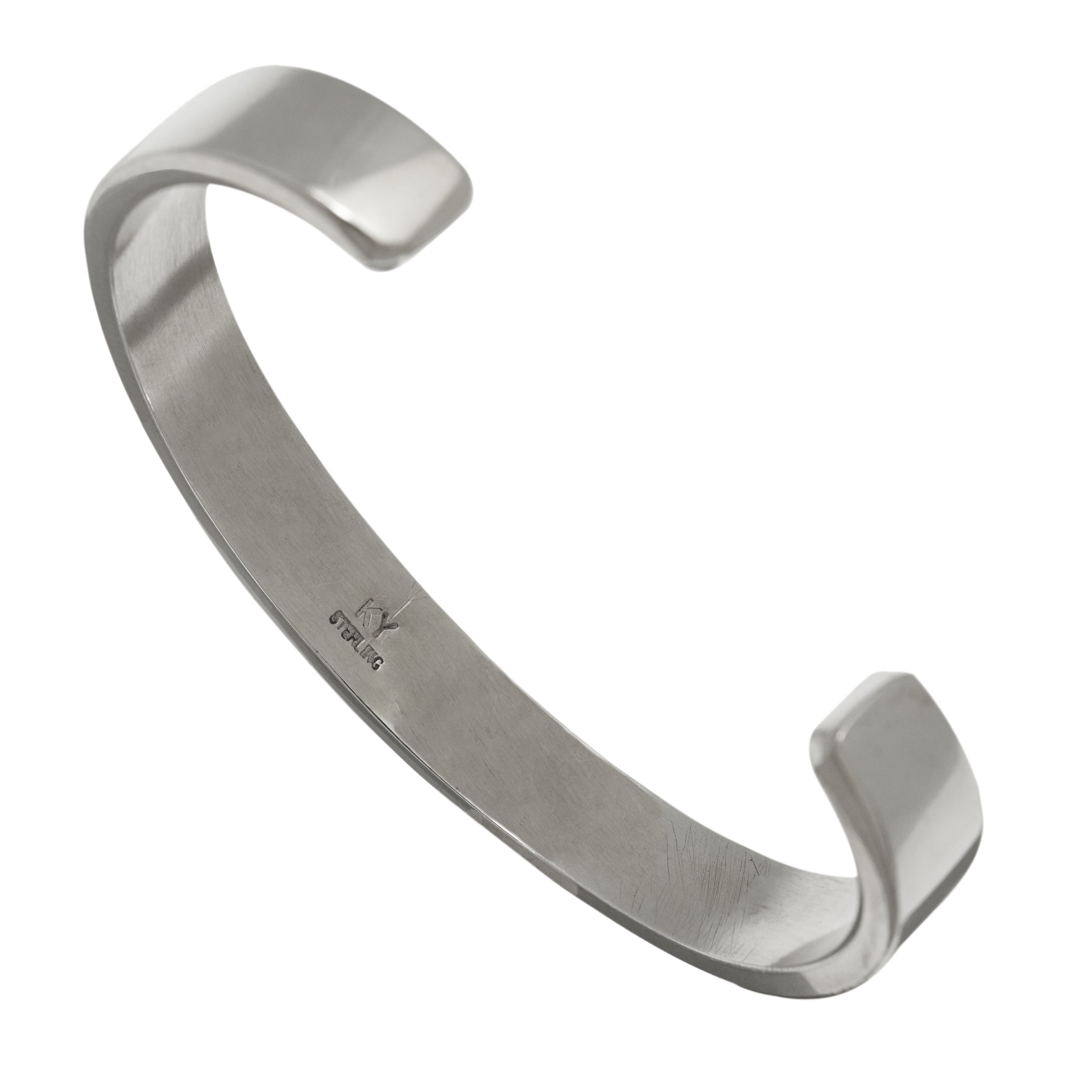 Bracelet marqueté de jais, corail et white horse sur argent massif BR898 - Harpo Paris