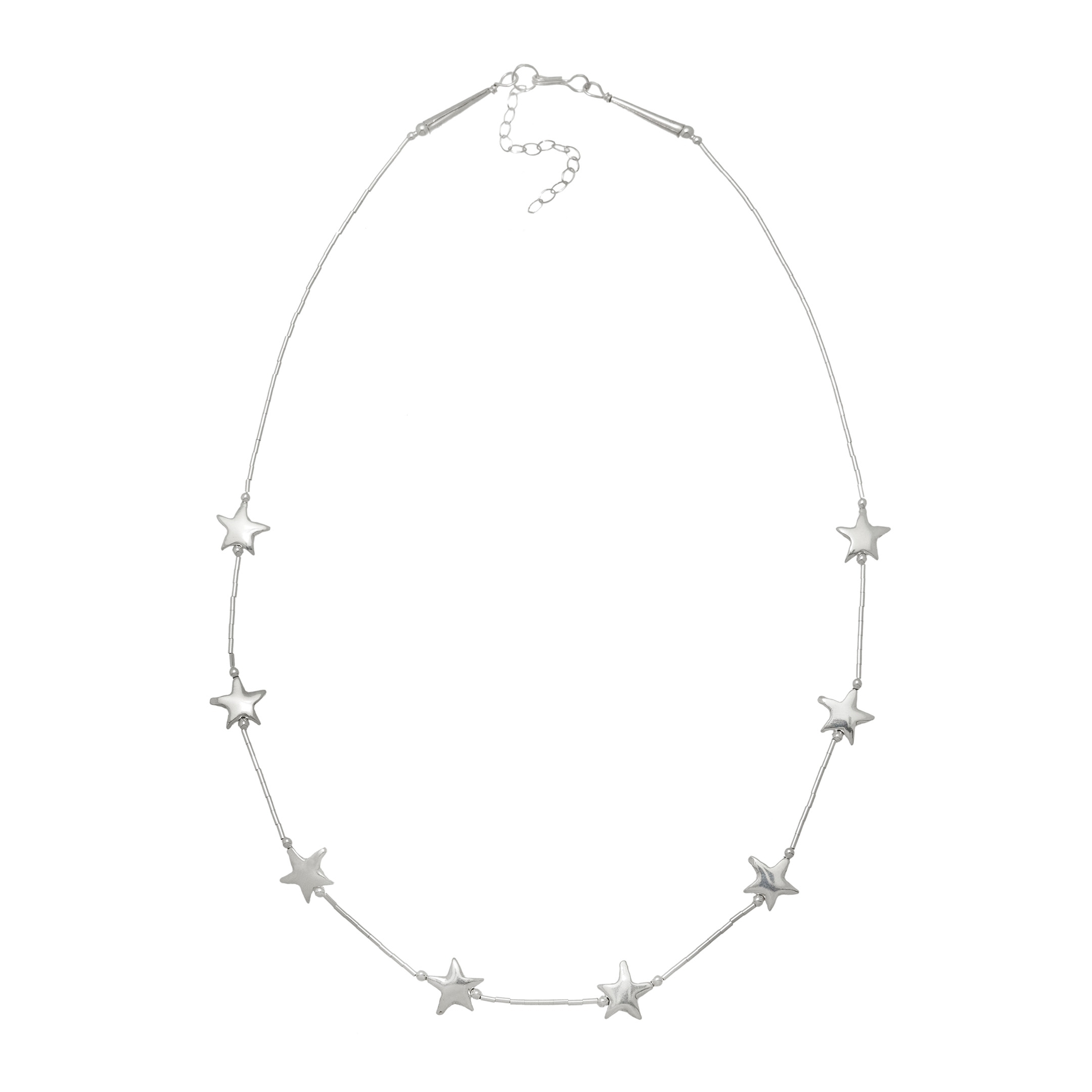 Silver star necklace COW49 - Harpo Paris