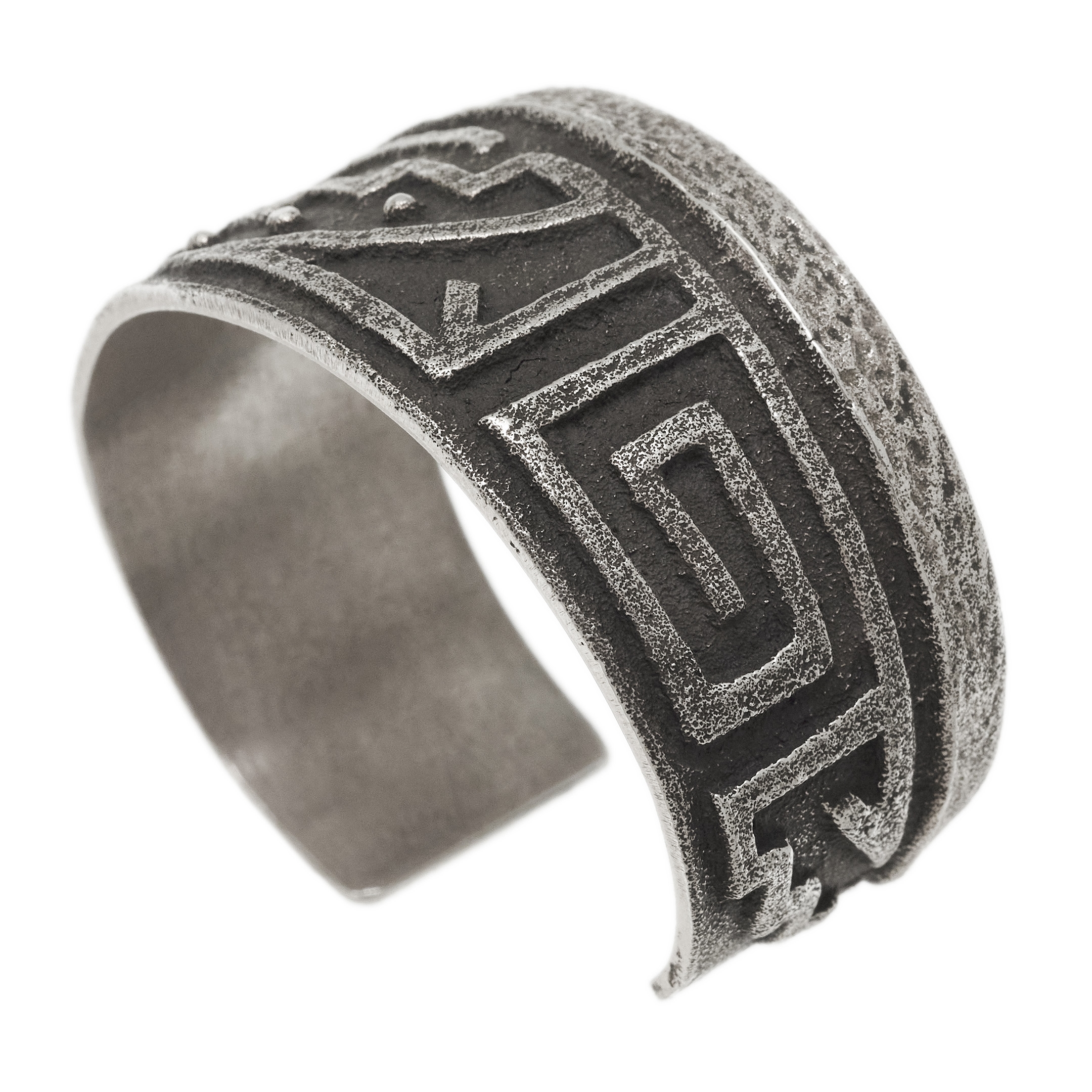 Navajo bracelet in silver BR906 - Harpo Paris