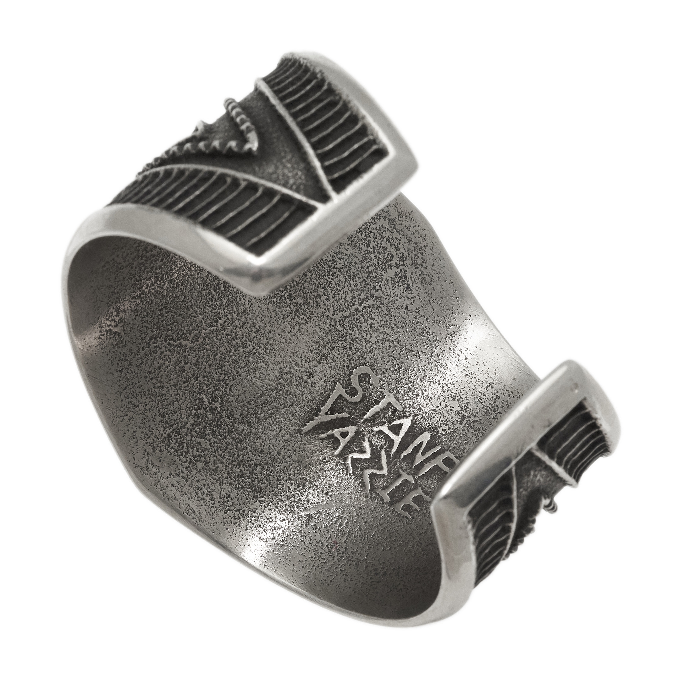 Navajo bracelet in silver BR907 - Harpo Paris