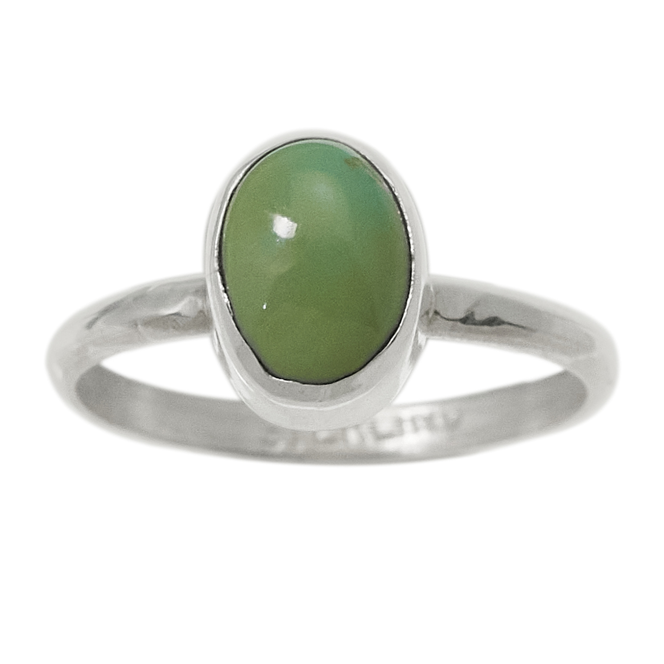 Bague fine Navajo, turquoise et argent BA1653 - Harpo Paris