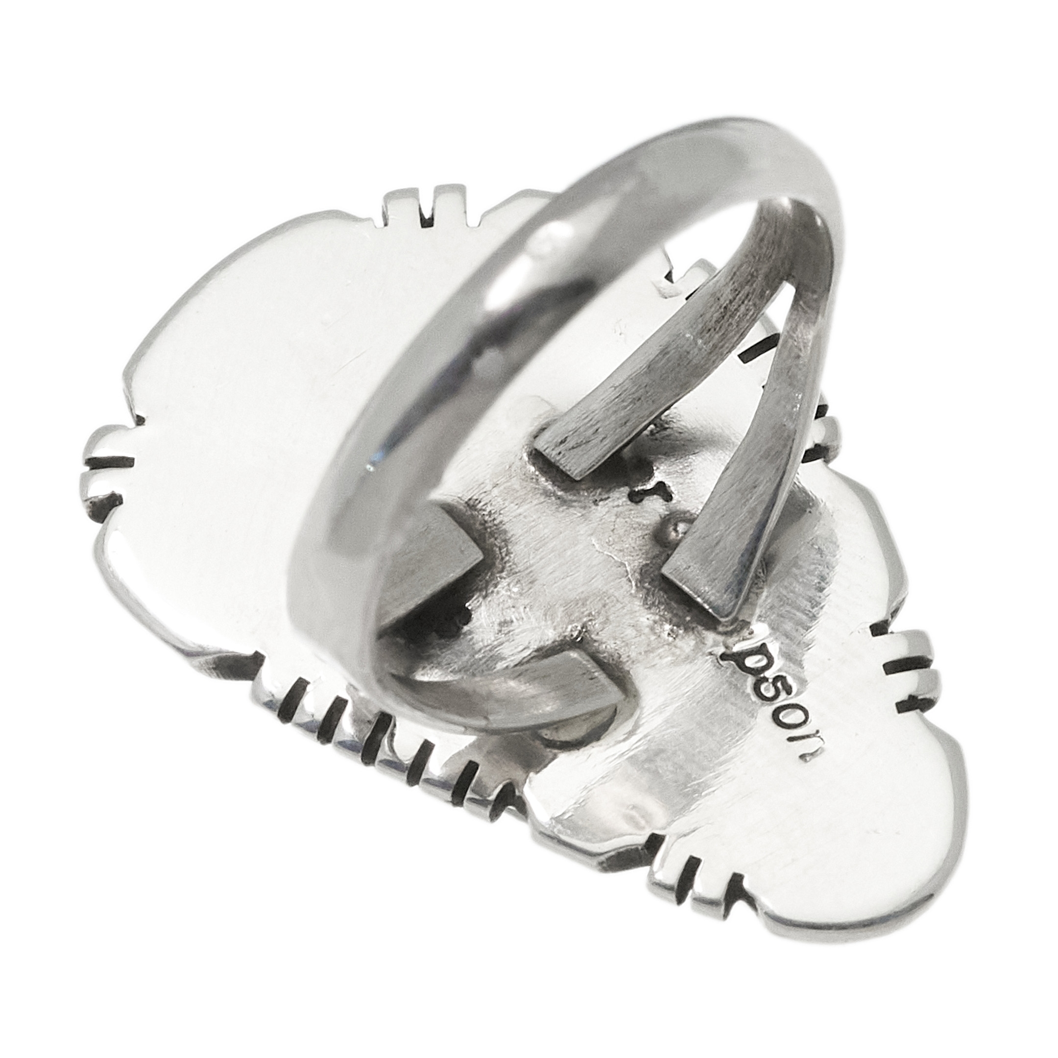 Bague en turquoise et argent BA1689 - Harpo Paris