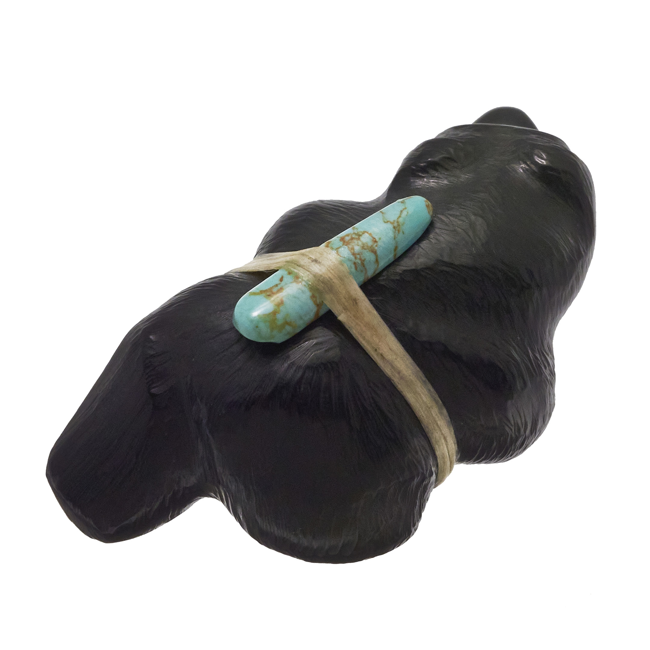 Zuni fetish FE259 in black-jet - Harpo Paris