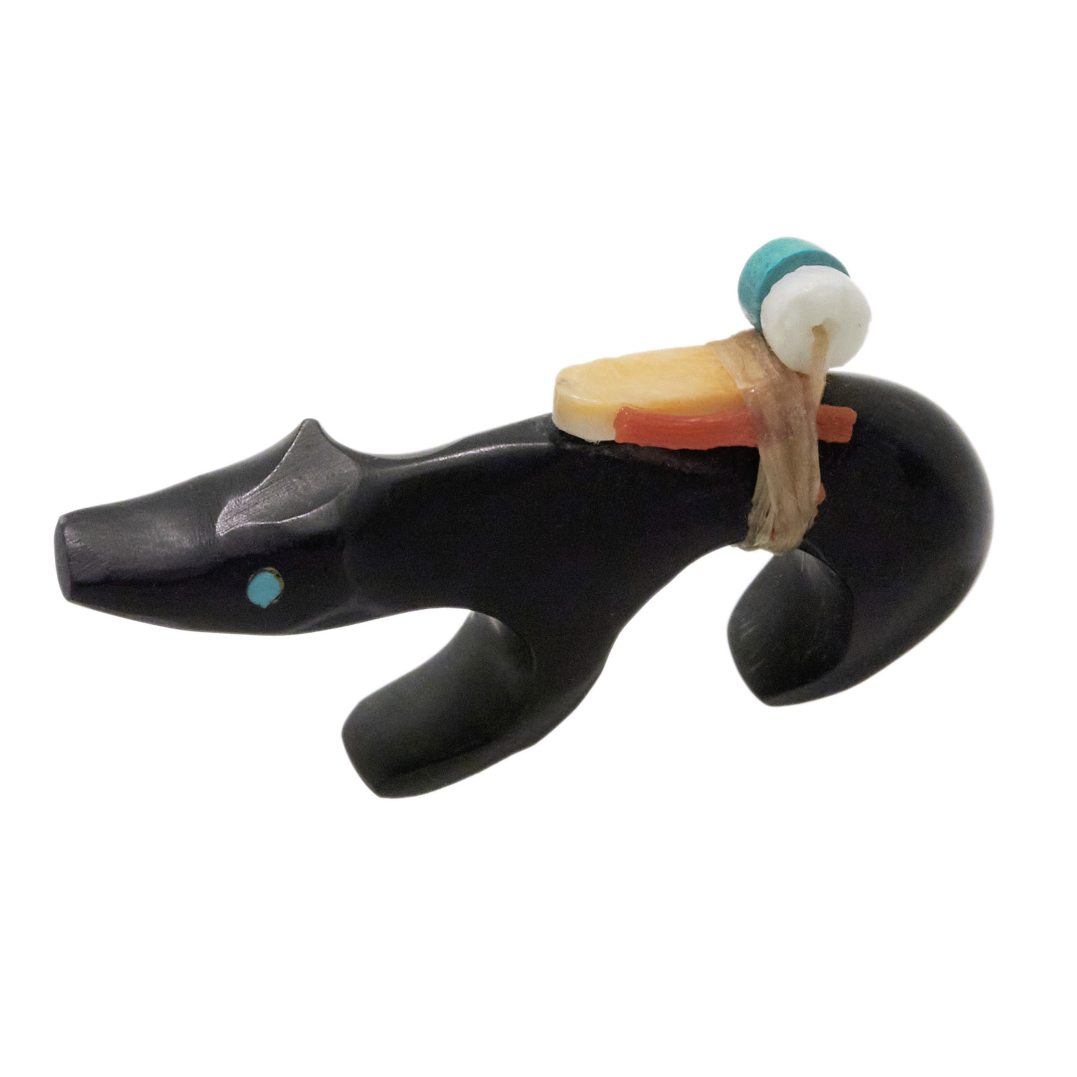 Zuni fetish in black-jet FE258 - Harpo Paris