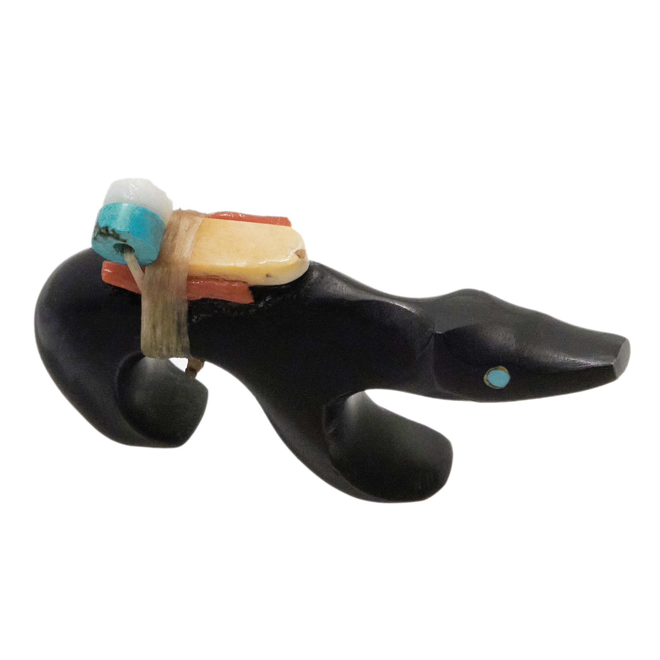 Zuni fetish in black-jet FE258 - Harpo Paris