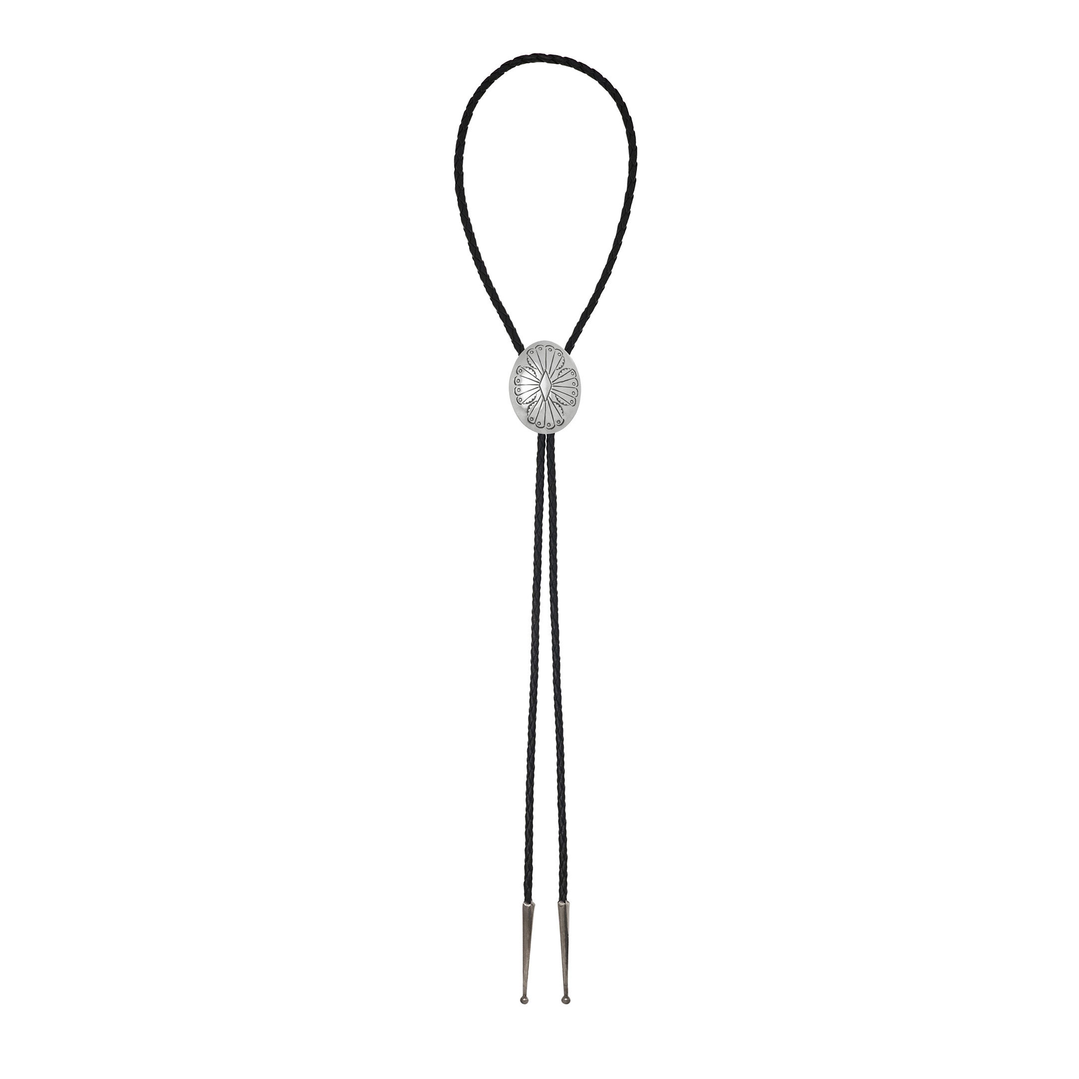 Silver bolo tie BT78 - Harpo Paris