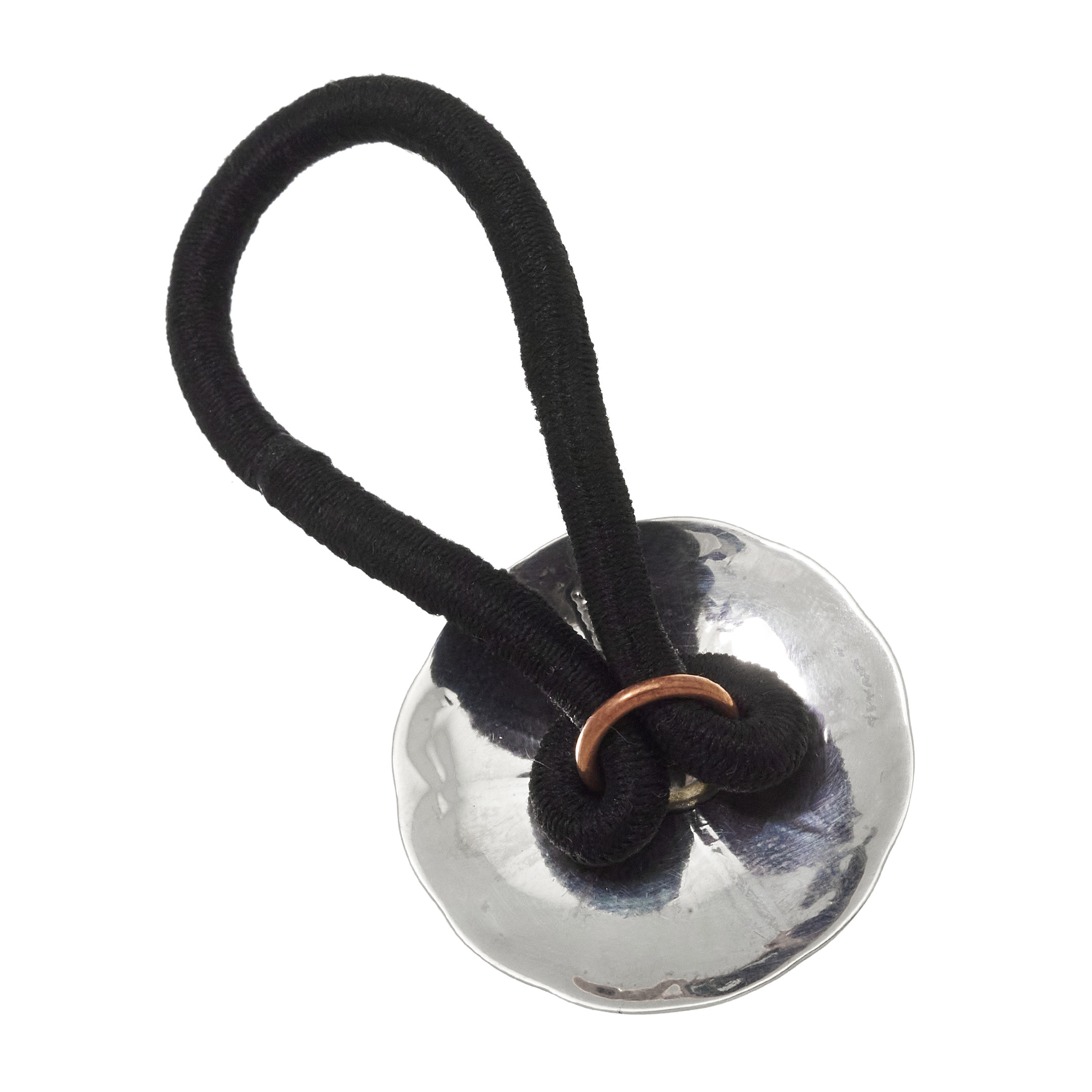 Onyx and silver concho hairband, CHOU08 - Harpo Paris