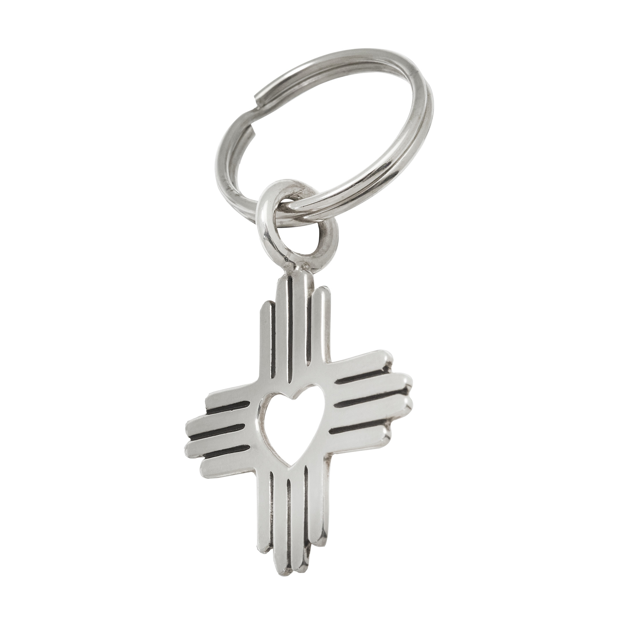 PC01 sterling silver key ring - Harpo Paris